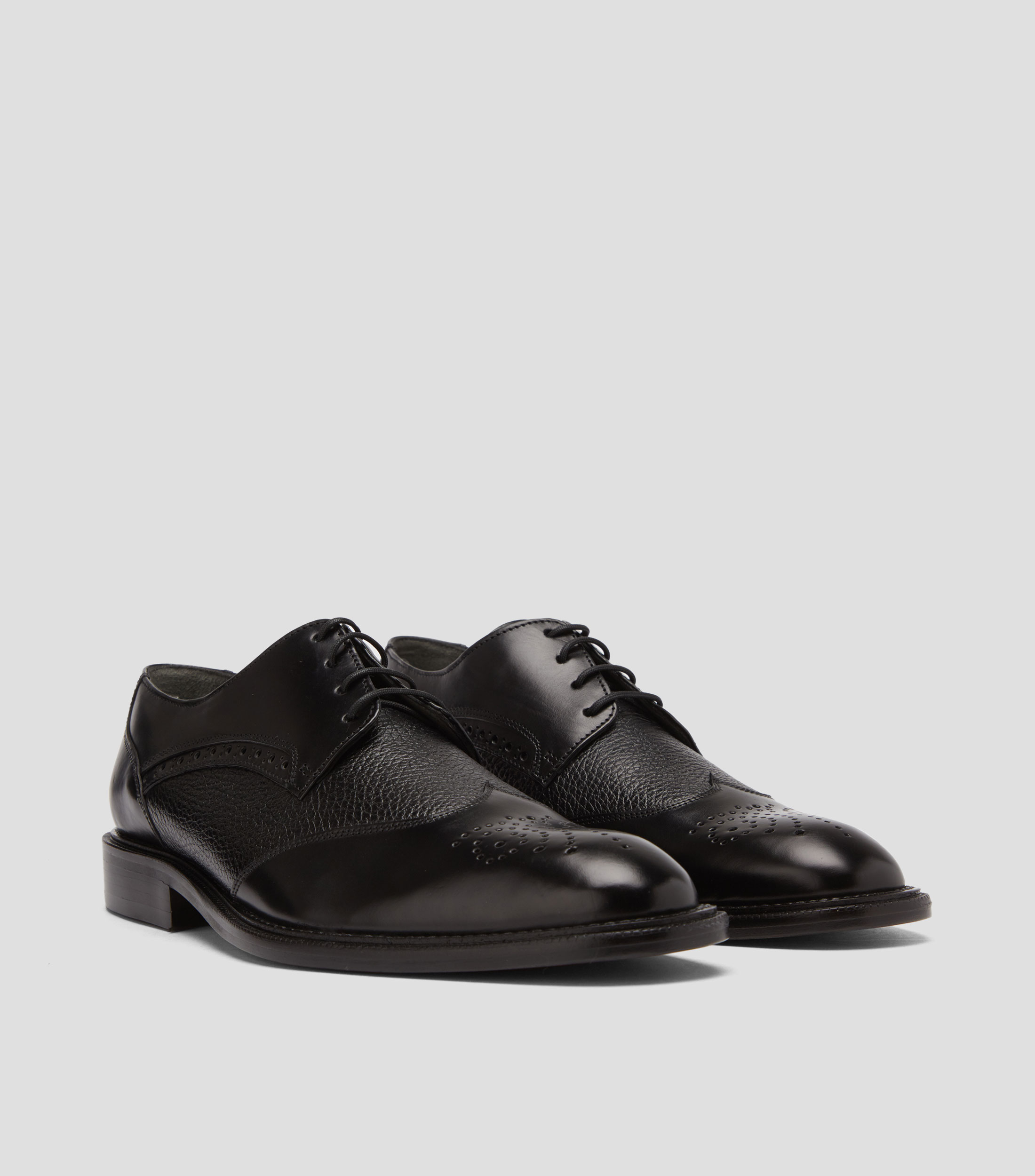 Zapatos de Vestir Derby en piel Hombre