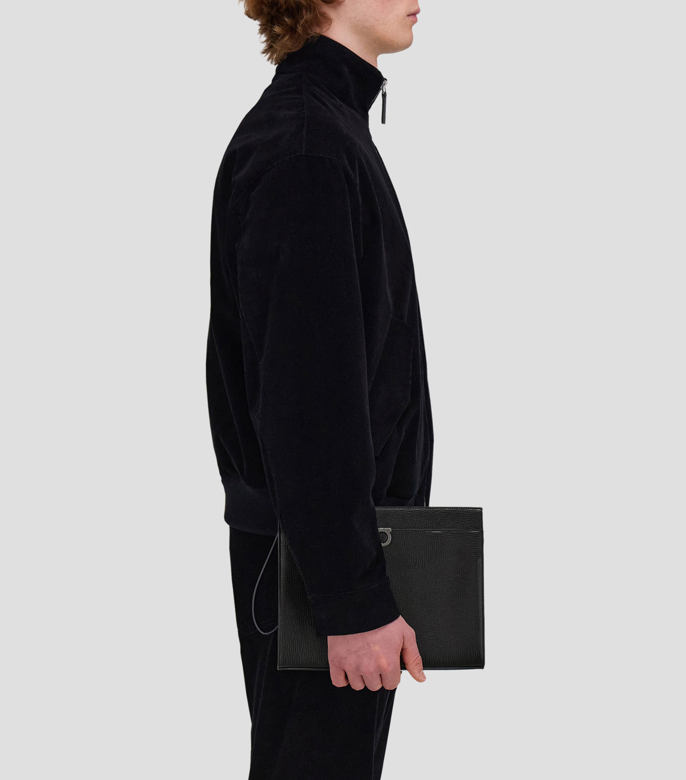 Bolso Pouch Gancini Hombre