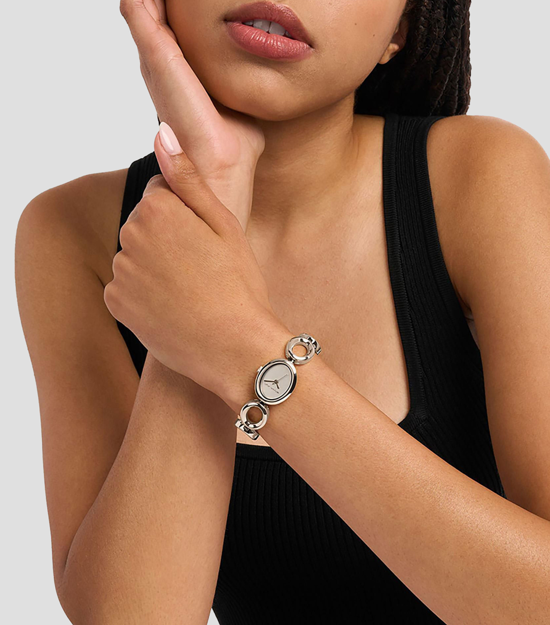 Reloj para Mujer Maude clásico plateado