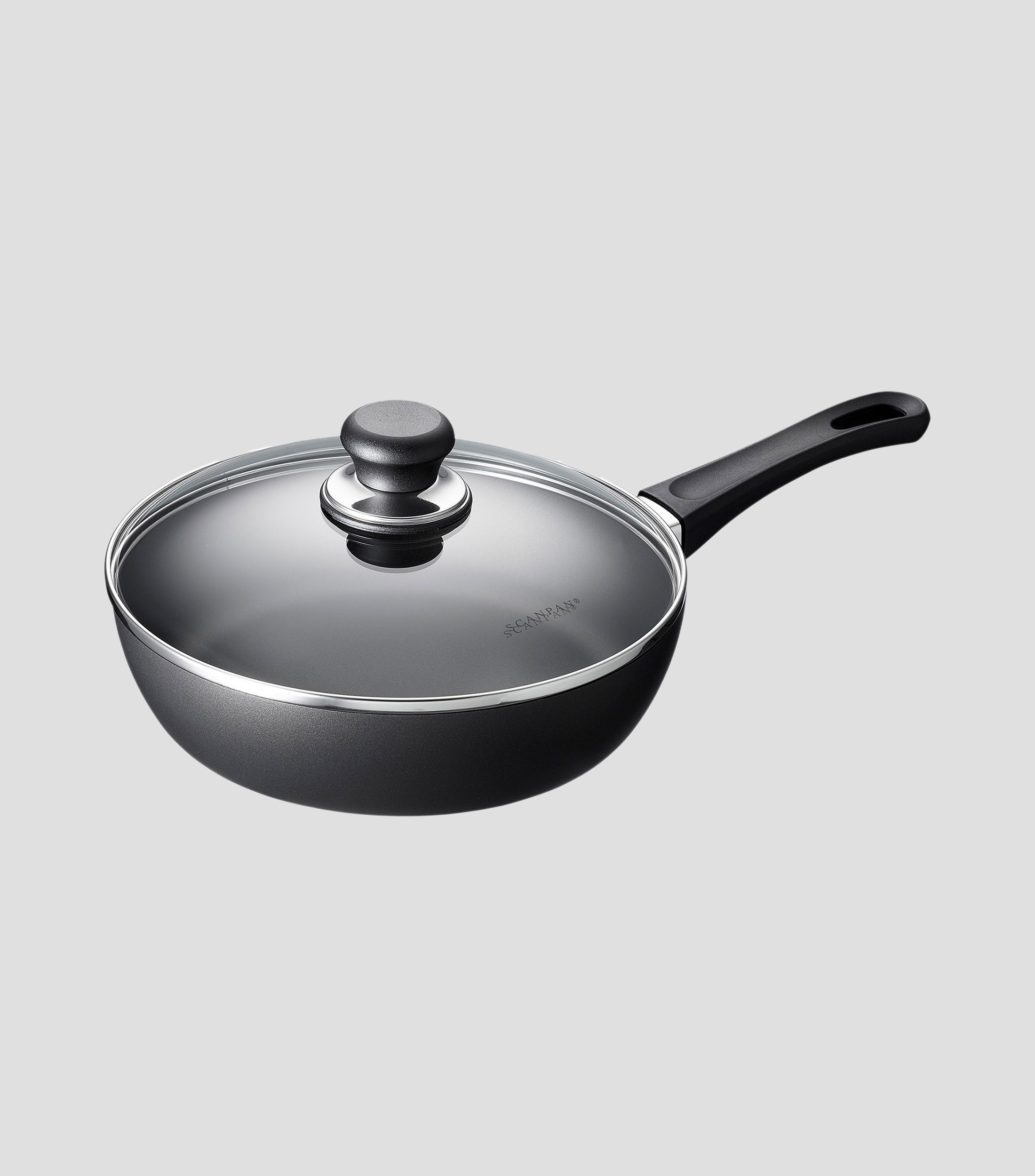 Sarten con tapa Saute Classic Induction en aluminio 24 cm