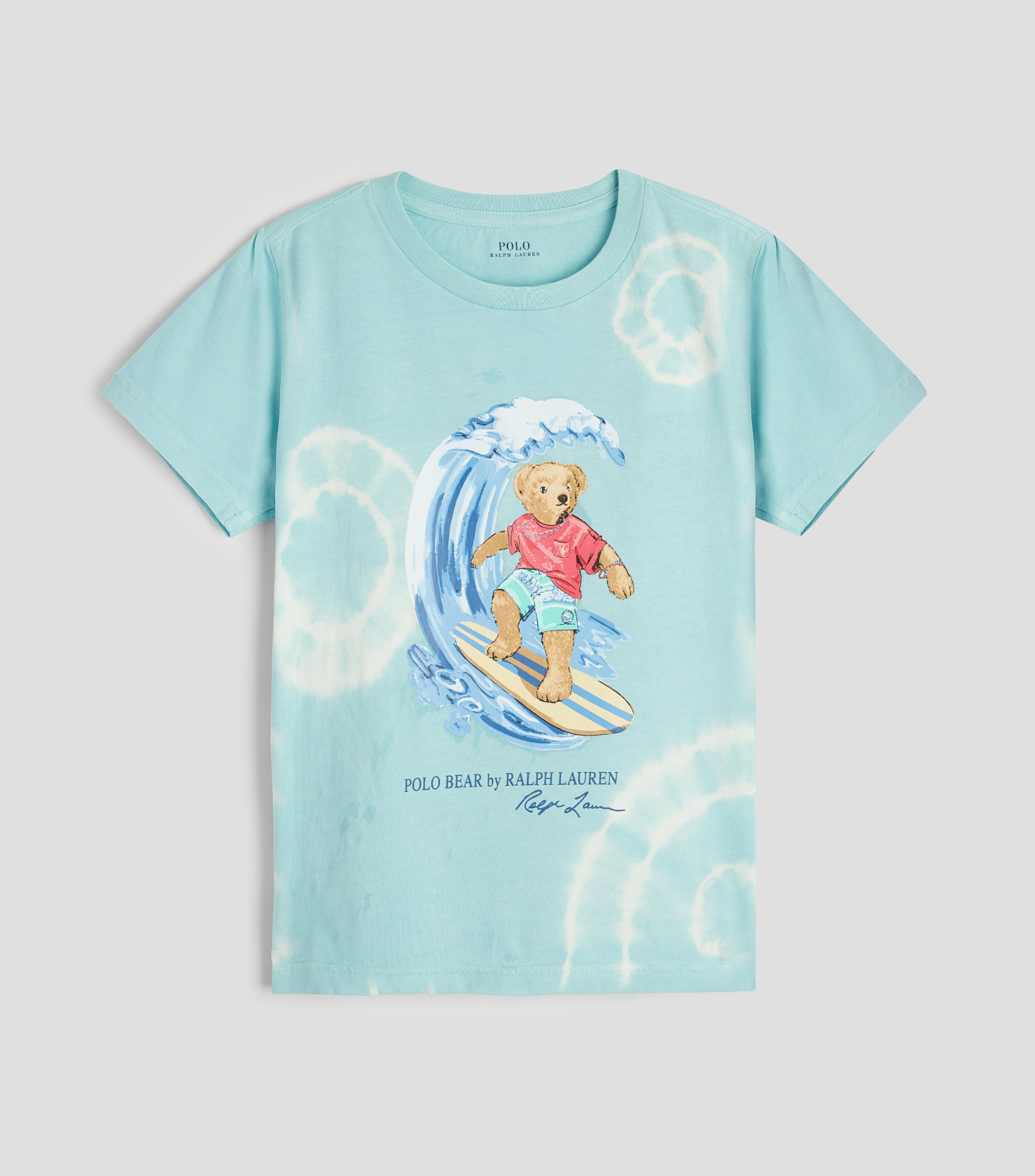 Playera cuello redondo manga corta estampada Niño