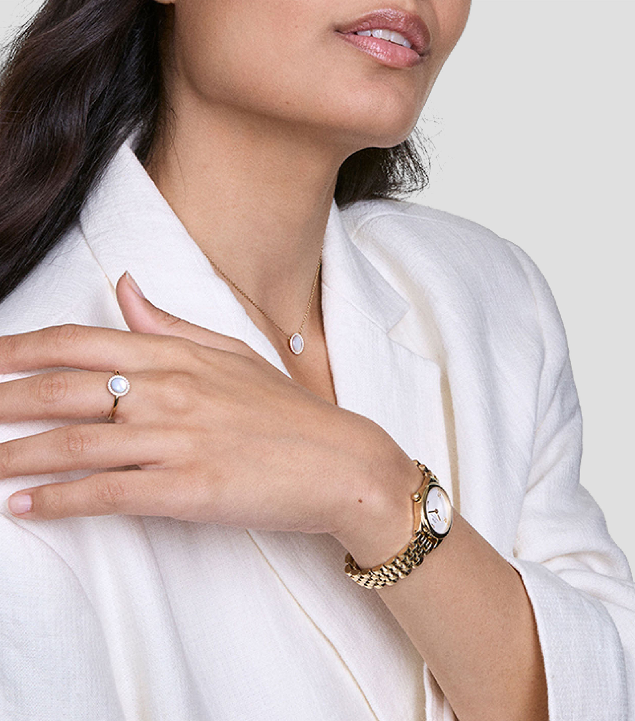 Reloj para Mujer Ophelia Mini Casual, Dorado