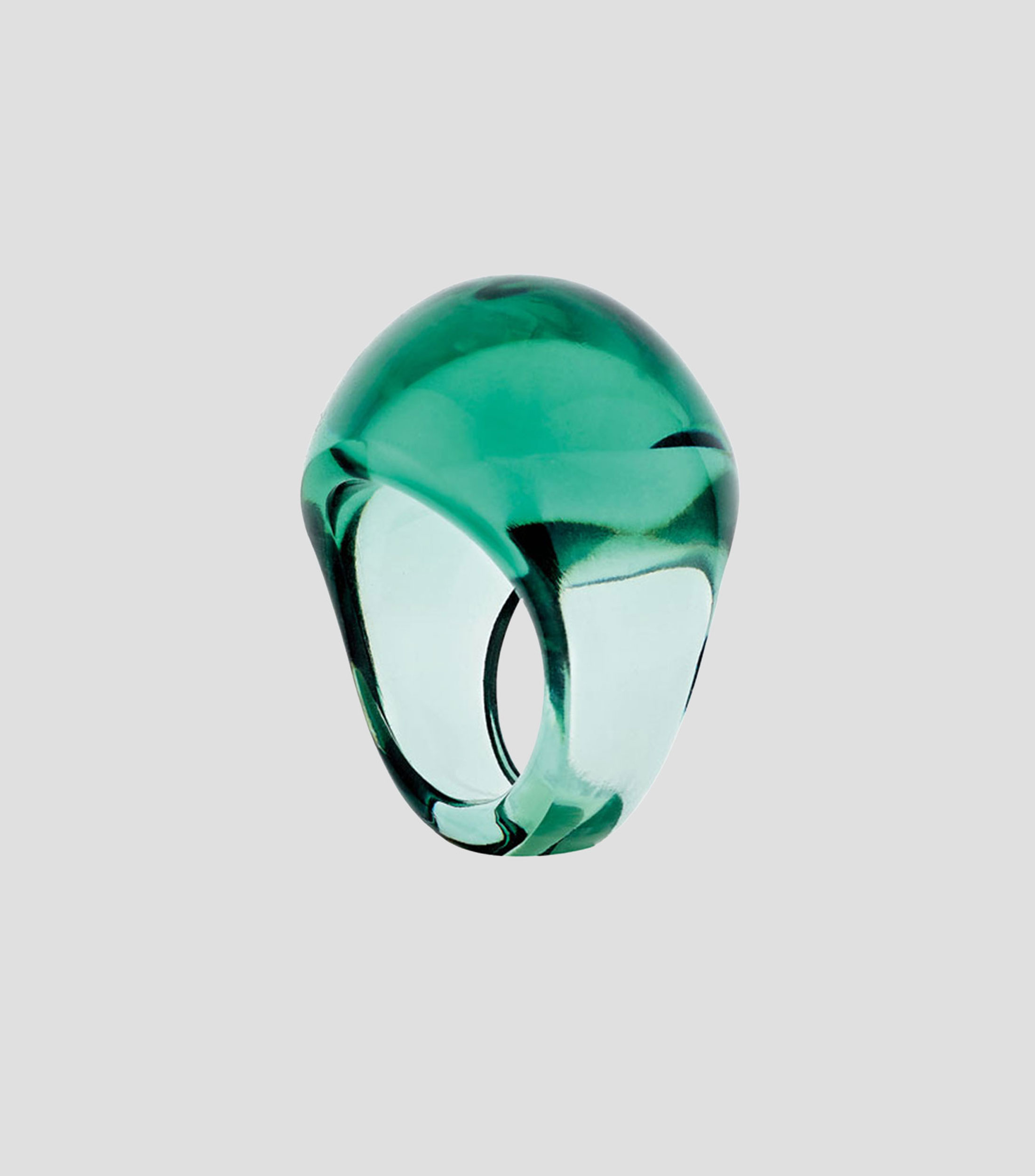 Anillo Cabochon con cristal Mujer Talla 51
