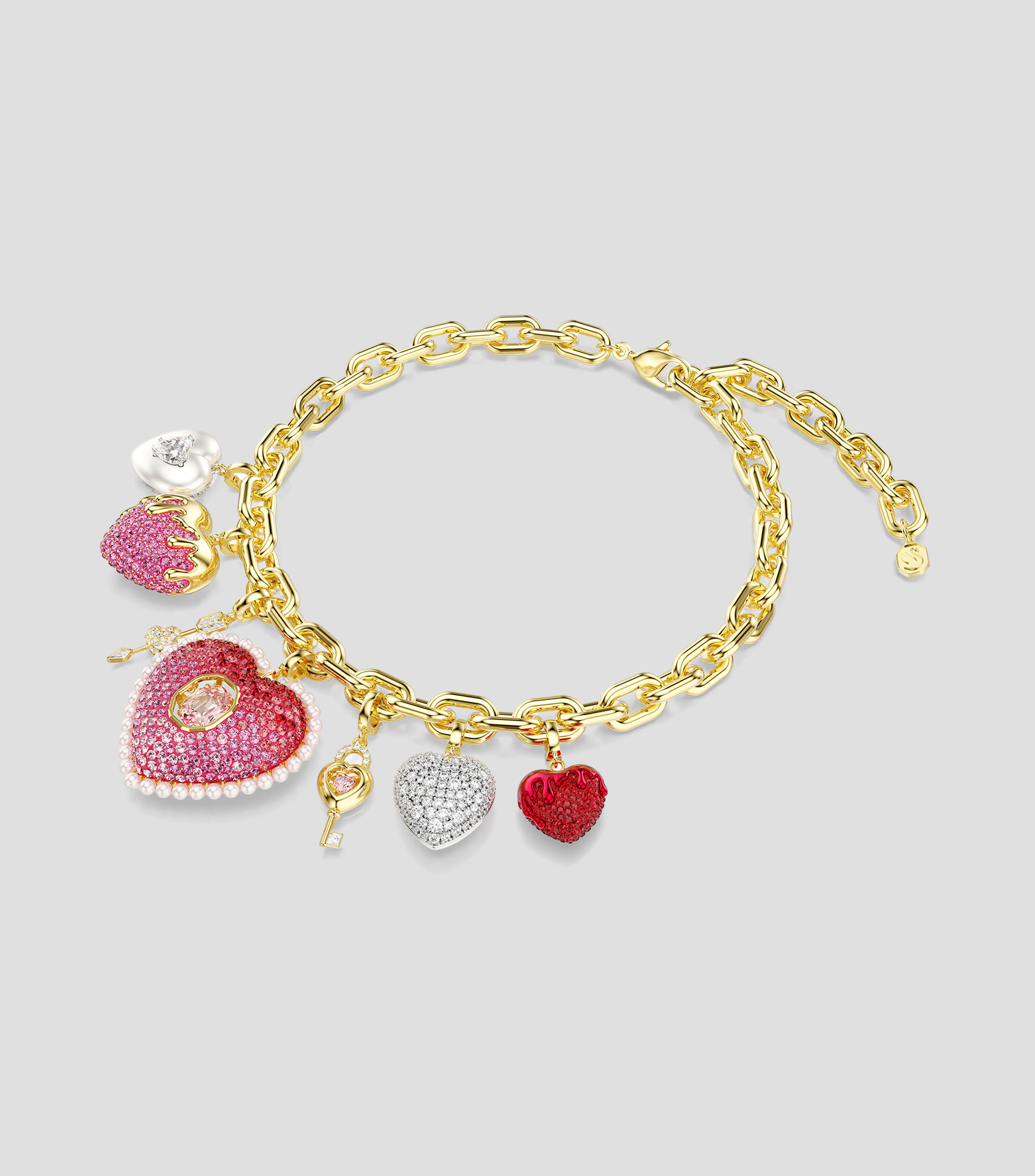 Collar con corazones Idyllia Mujer