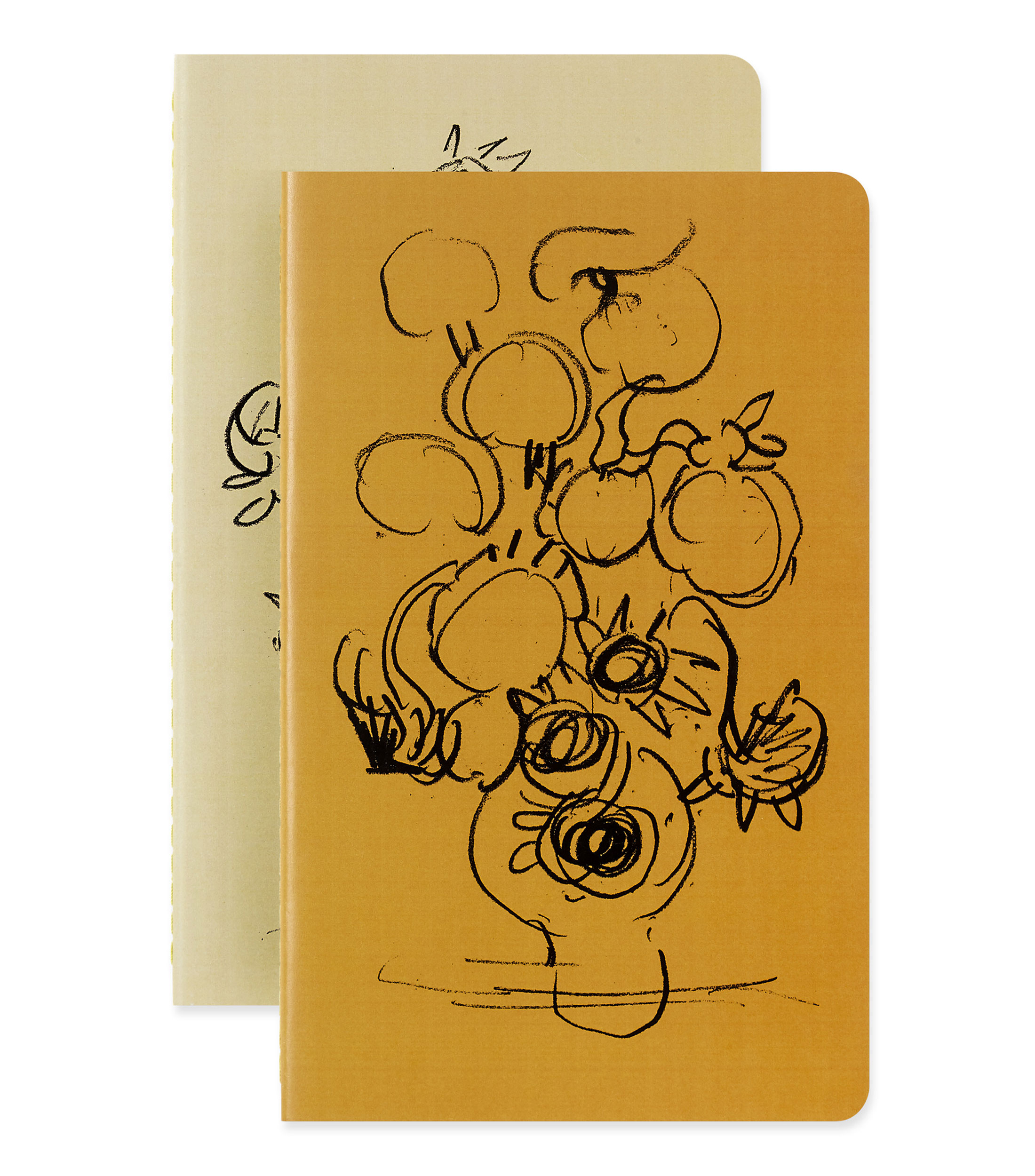 Interés GeneralSet de 2 cuadernos Van Gogh hojas raya, No Aplica