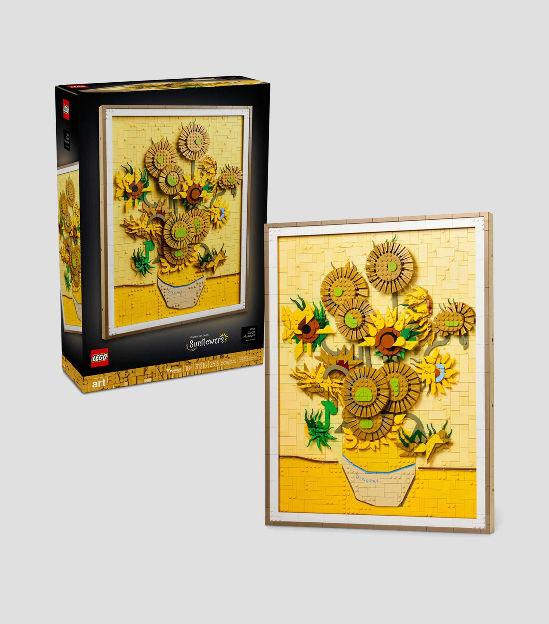 Lego Art - Vincent van Gogh Los Girasoles 31215