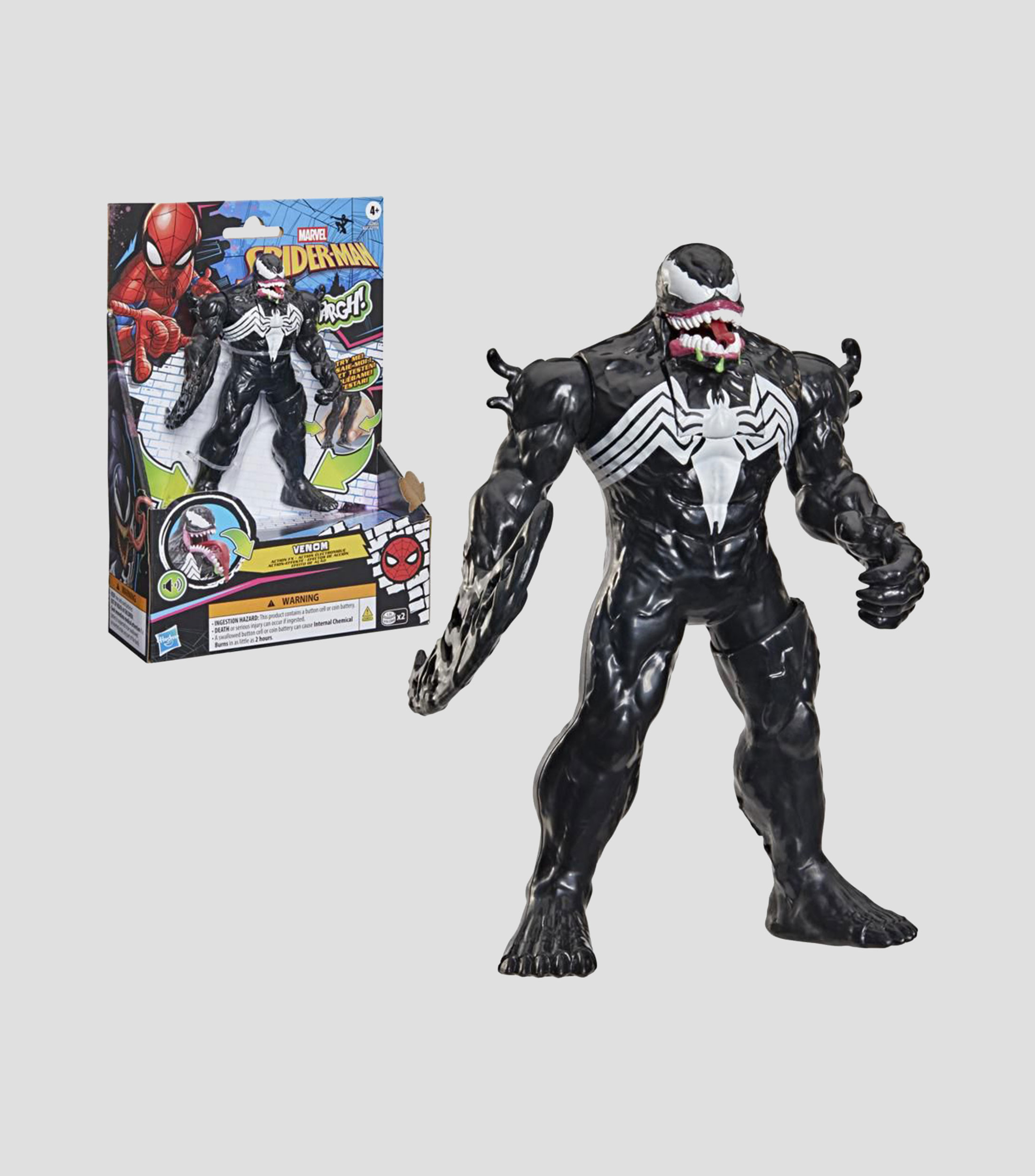 Figura de Acción Venom, Marvel Spider-Man Action FX