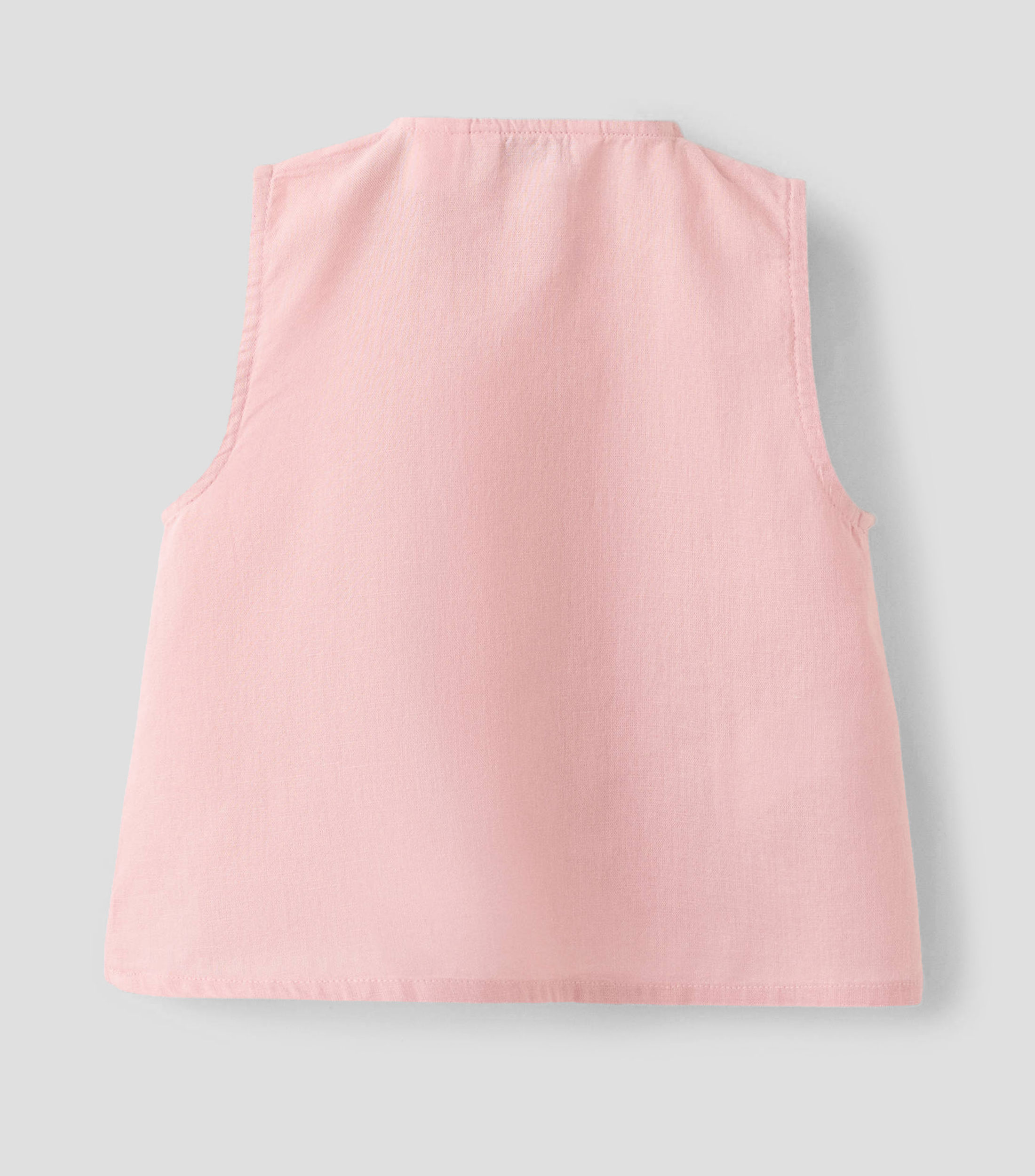 Blusa lisa sin mangas Niña