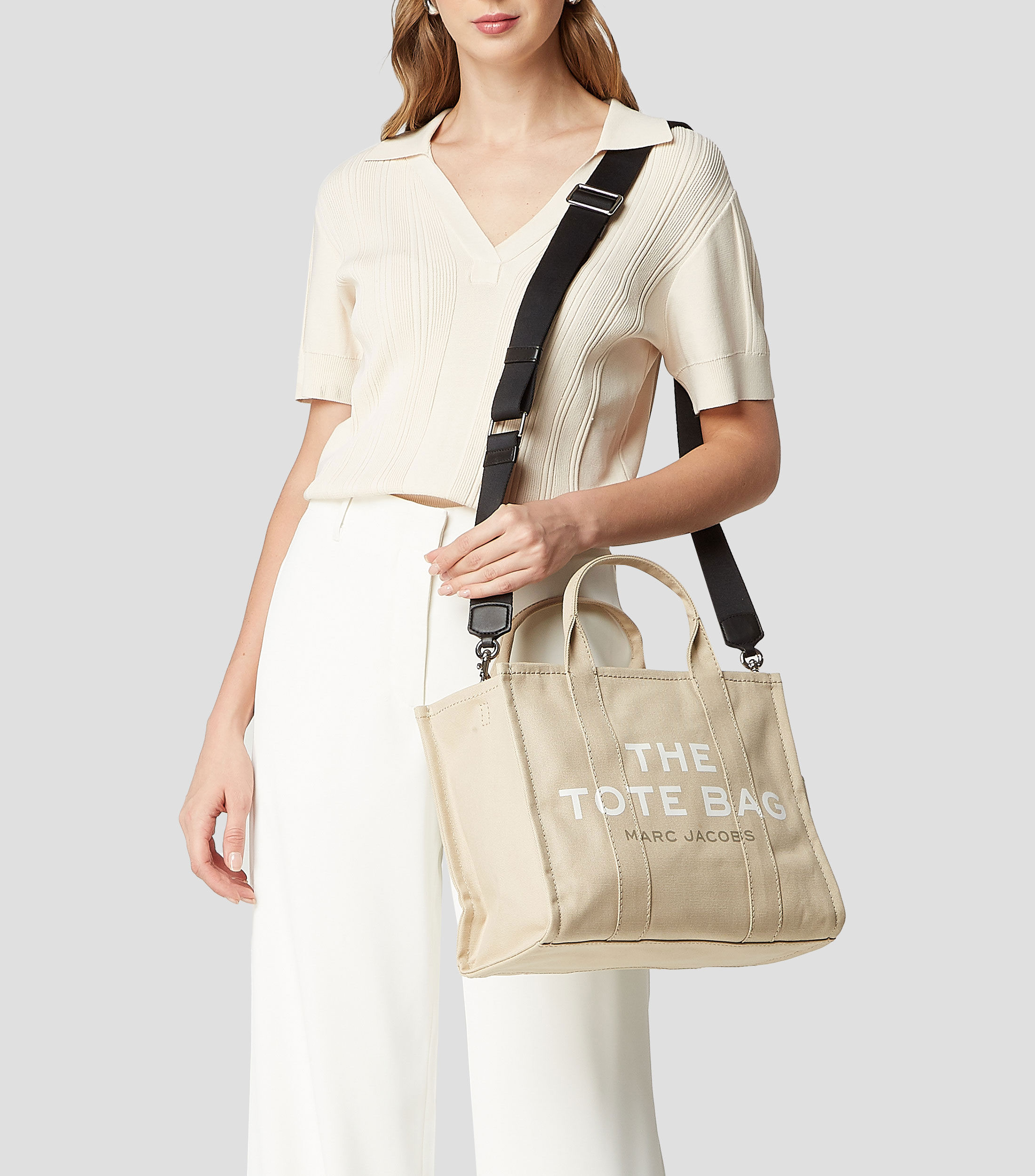 Bolsa tote beige The Medium Mujer