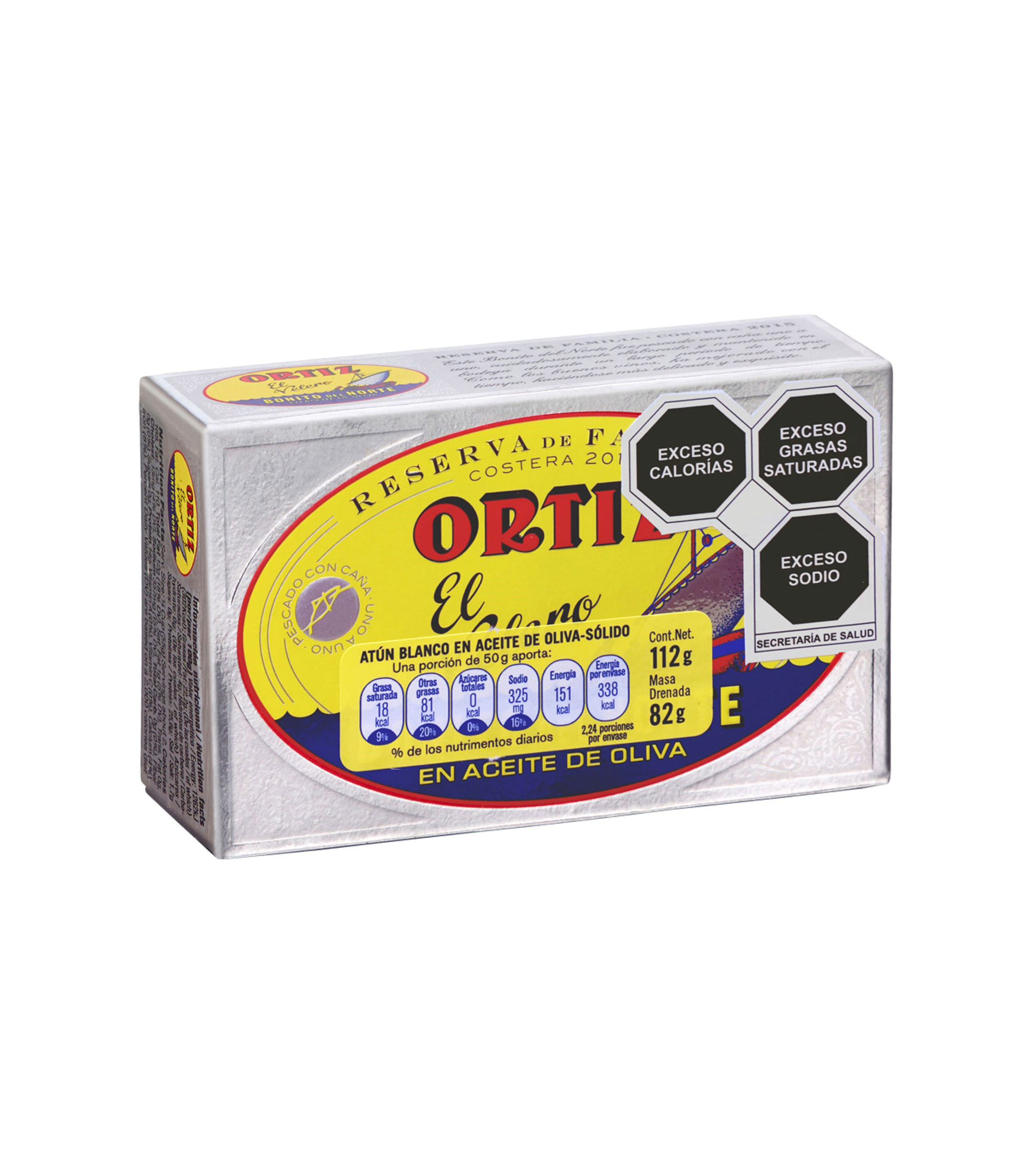 Atún blanco en Aceite de Oliva, 112 g