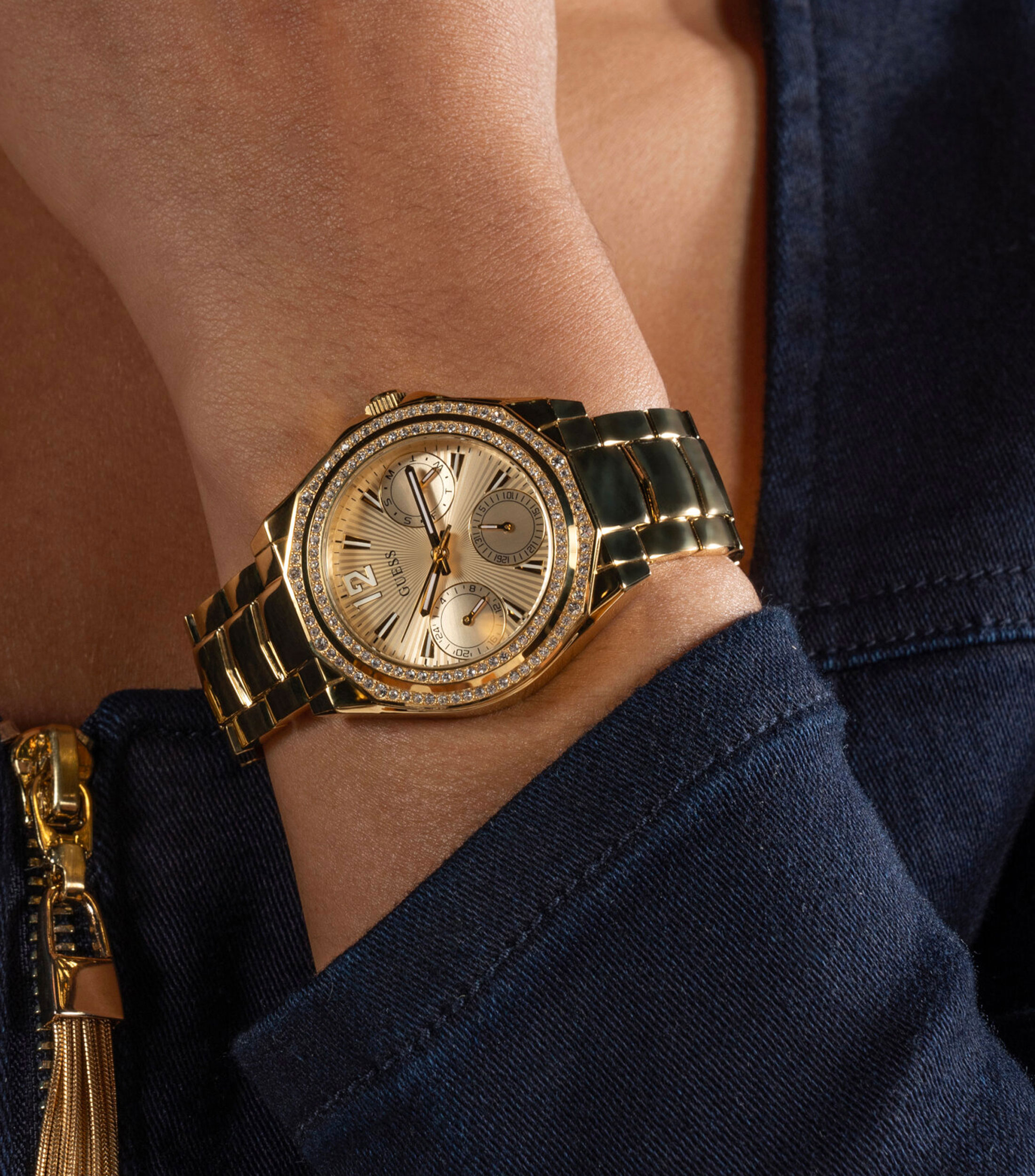 Reloj para Mujer Ritzy De Vestir, Dorado