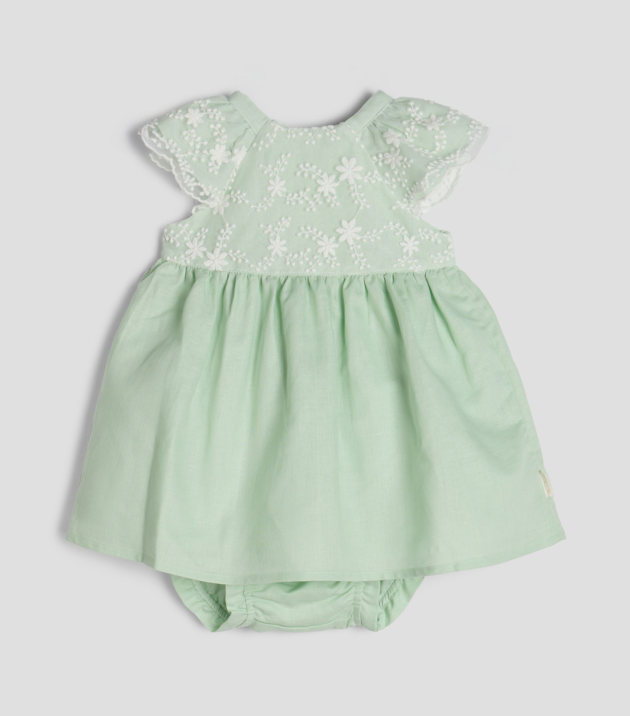 Vestido con bordado Bebé