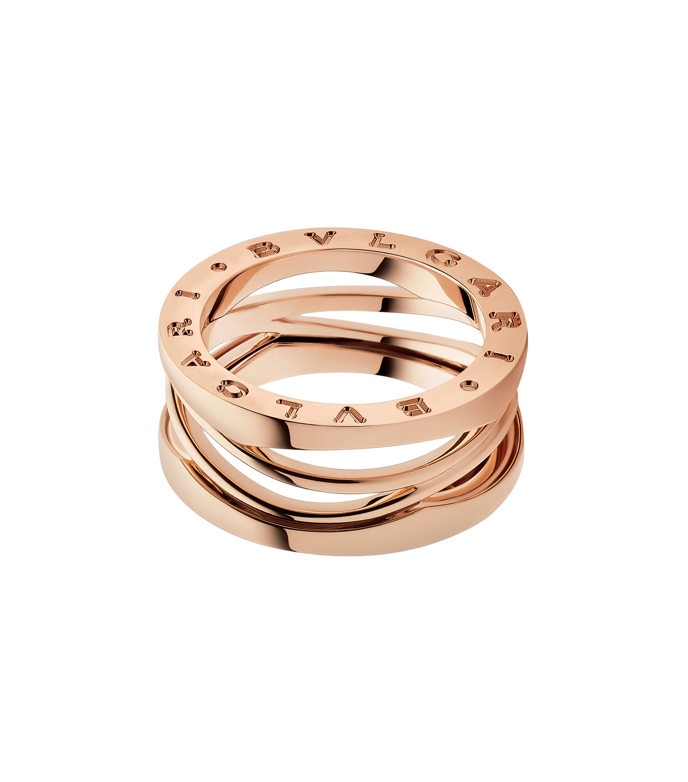Anillo bulgari hotsell oro rosa