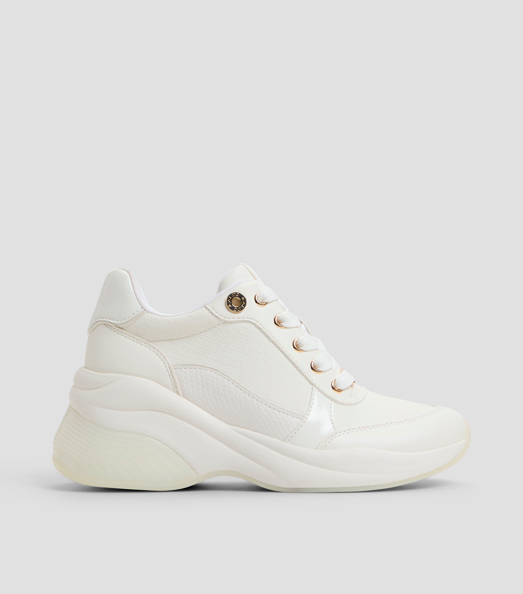 Tenis casuales con plataforma Mujer