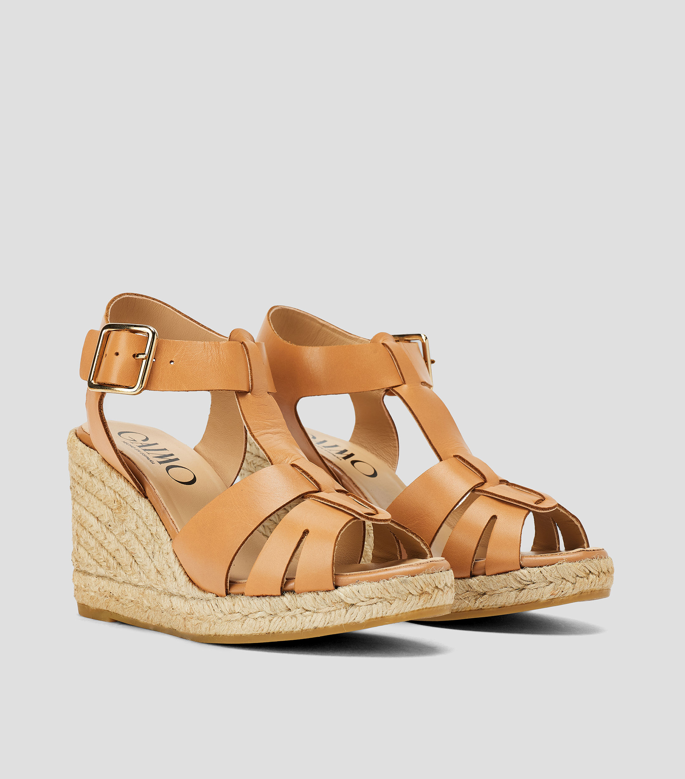 Sandalias tacón alto cuña Colton Mujer