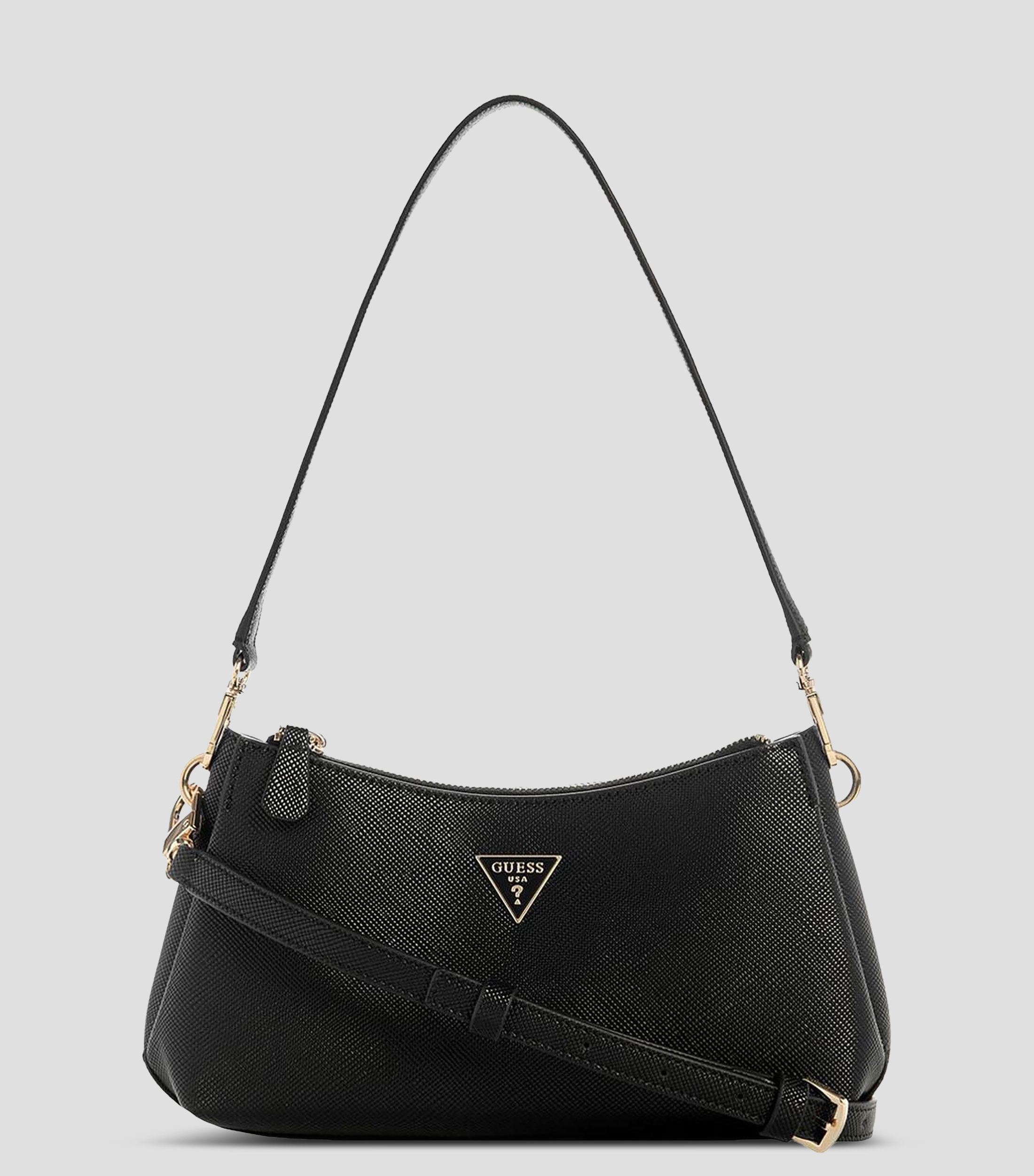 Bolsa crossbody negra Noelle II texturizada Mujer