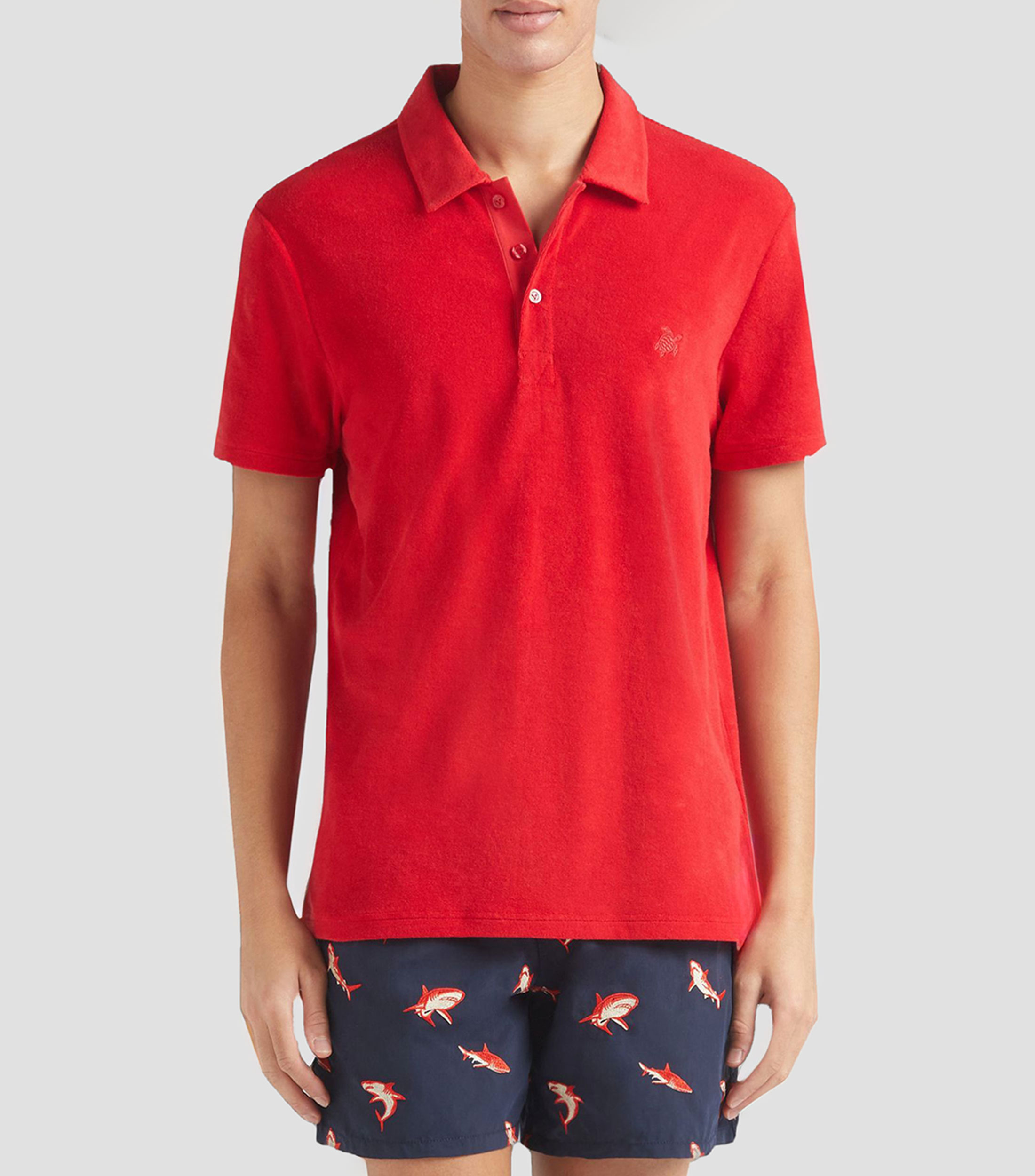 Playera tipo Polo de manga corta Hombre