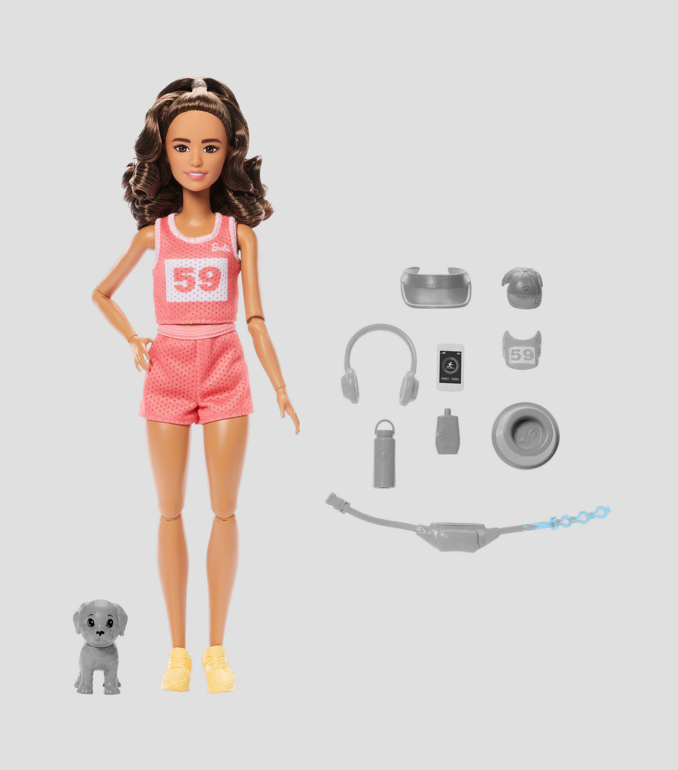 Muñeca Wellness Corredora Barbie Run