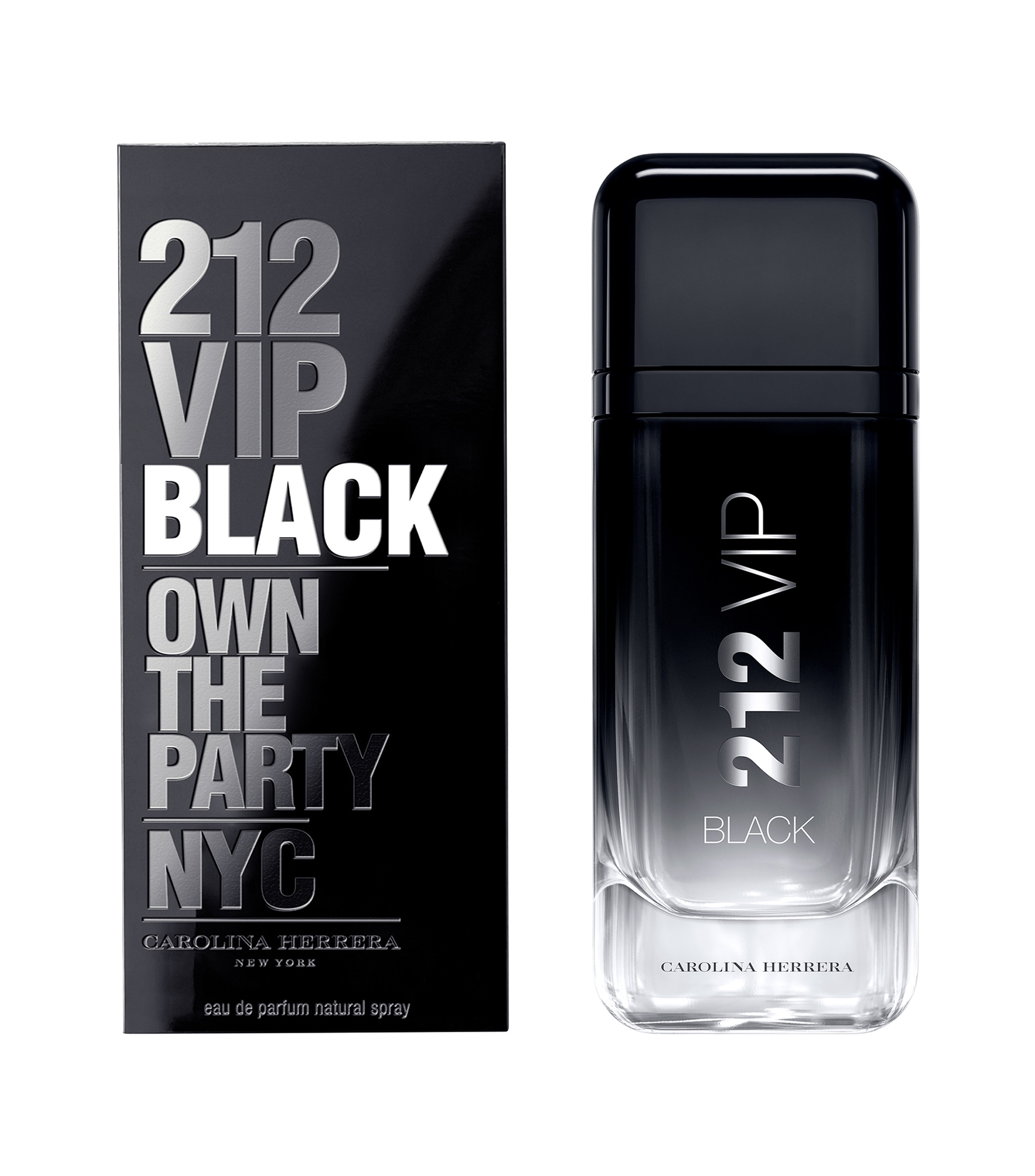 Perfume, 212 Vip Men Black Eau de Parfum, 200 ml Hombre