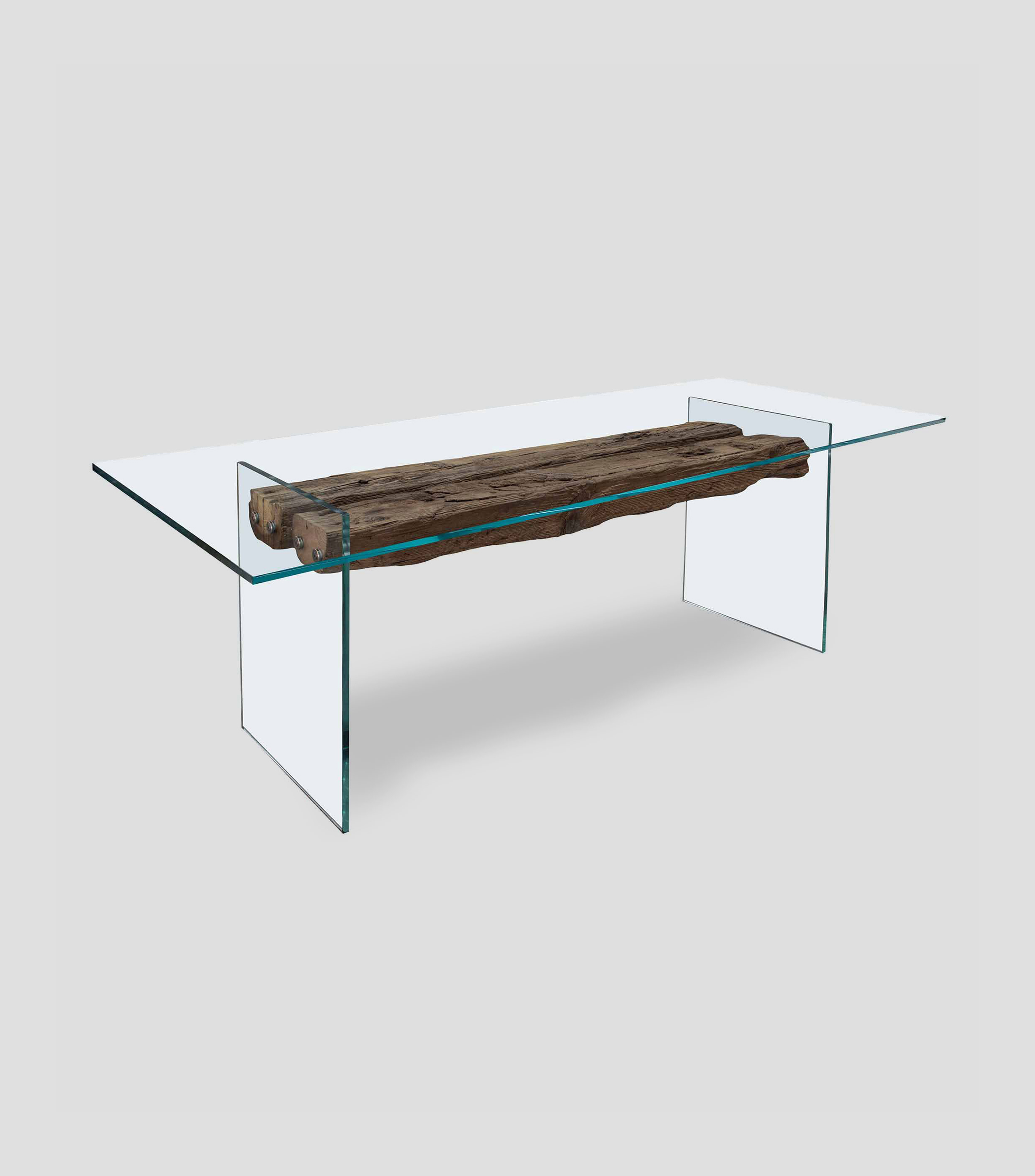 Mesa de comedor Detroit en cristal