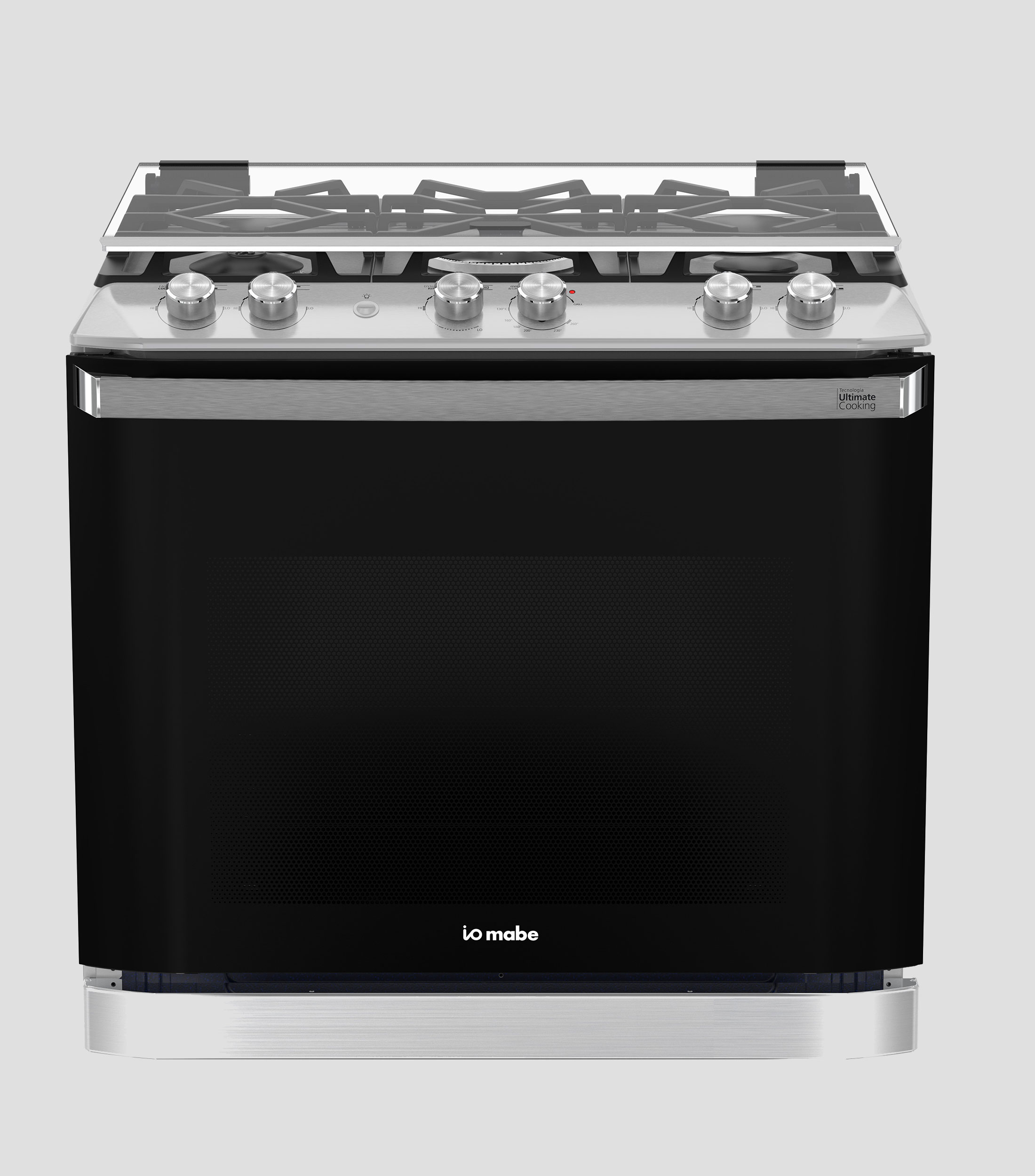 Estufa Empotrable IO Mabe Inox DE Gas LP 30