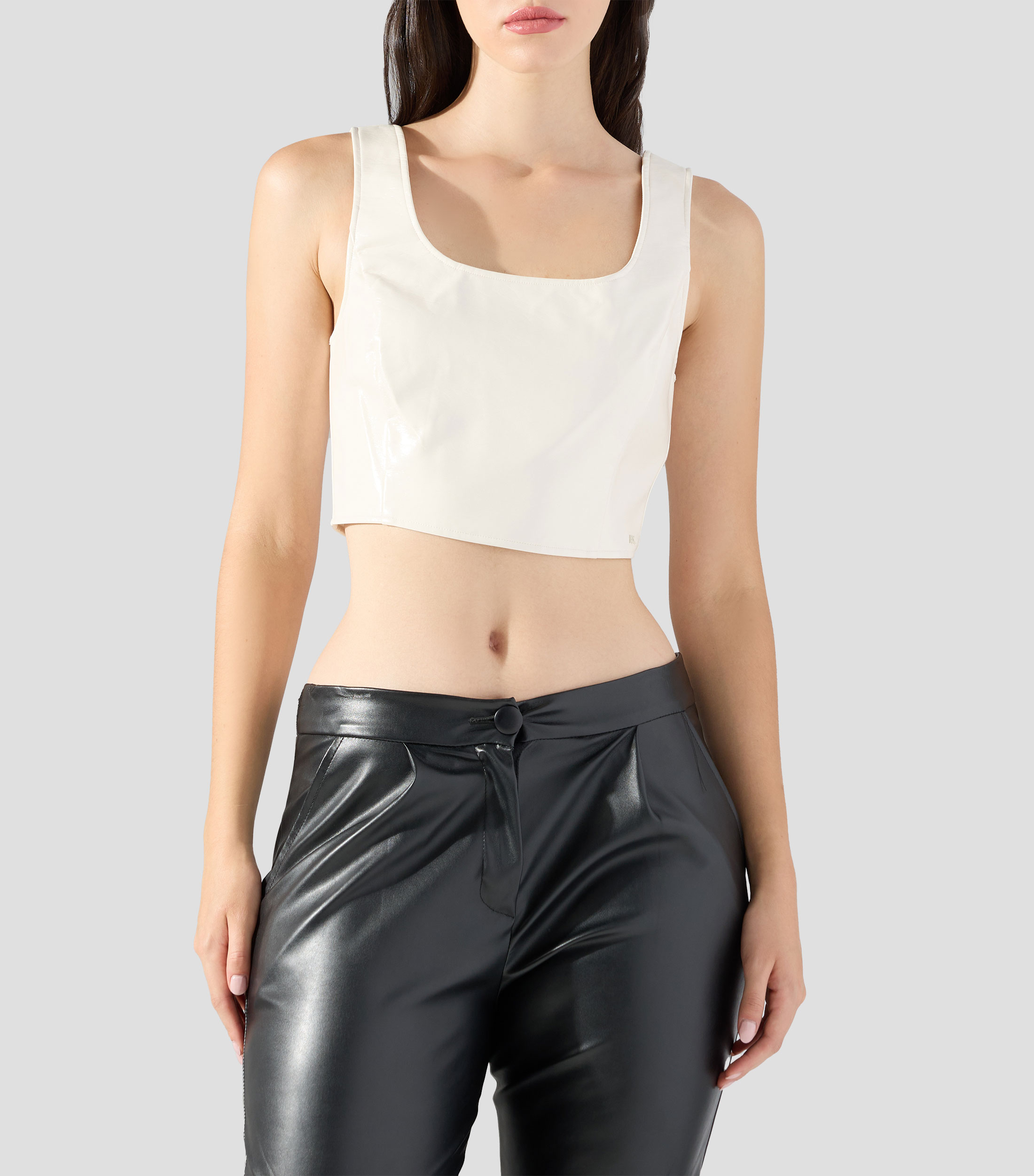 Top liso Mujer