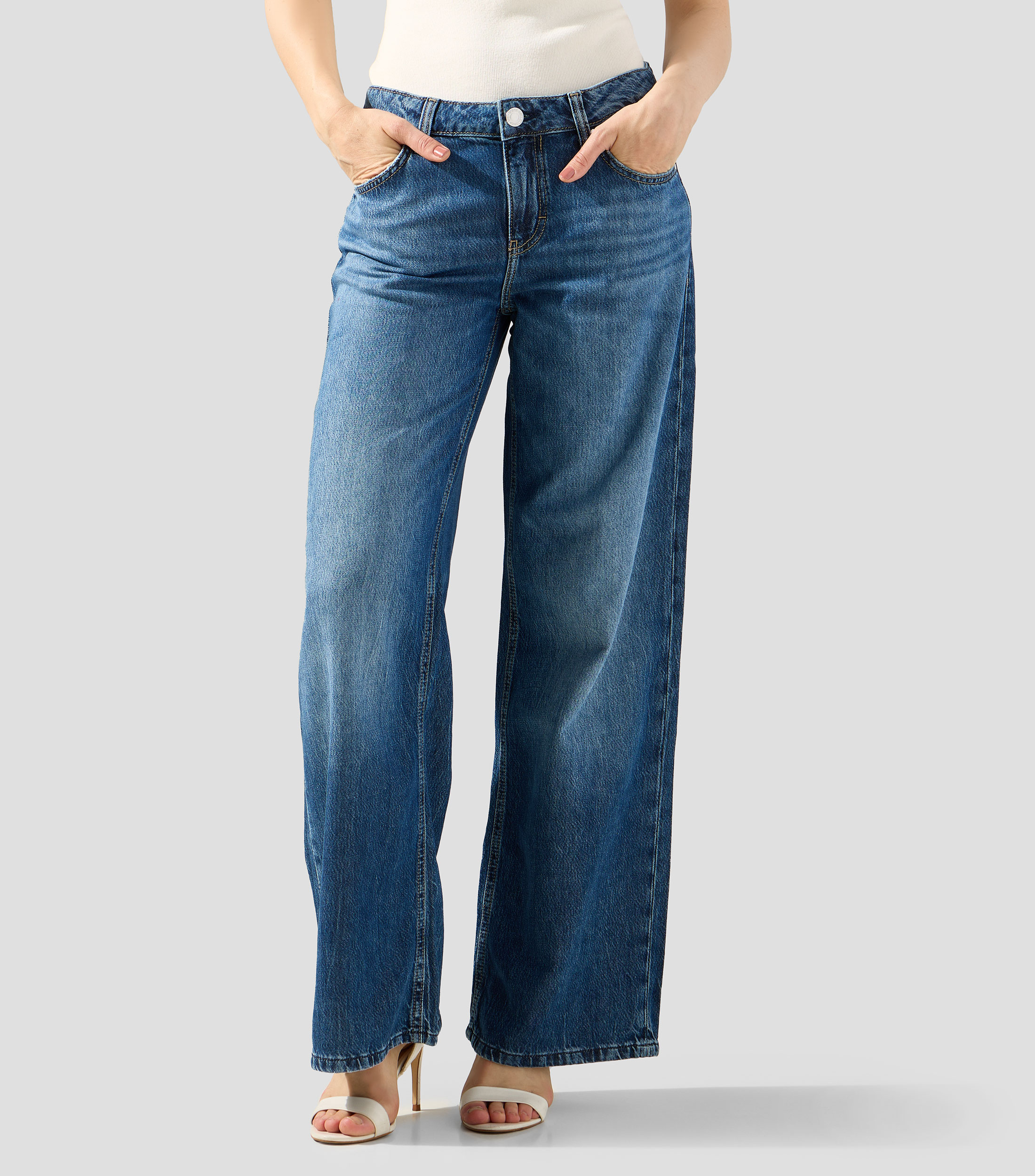 Jeans Wideleg Mujer