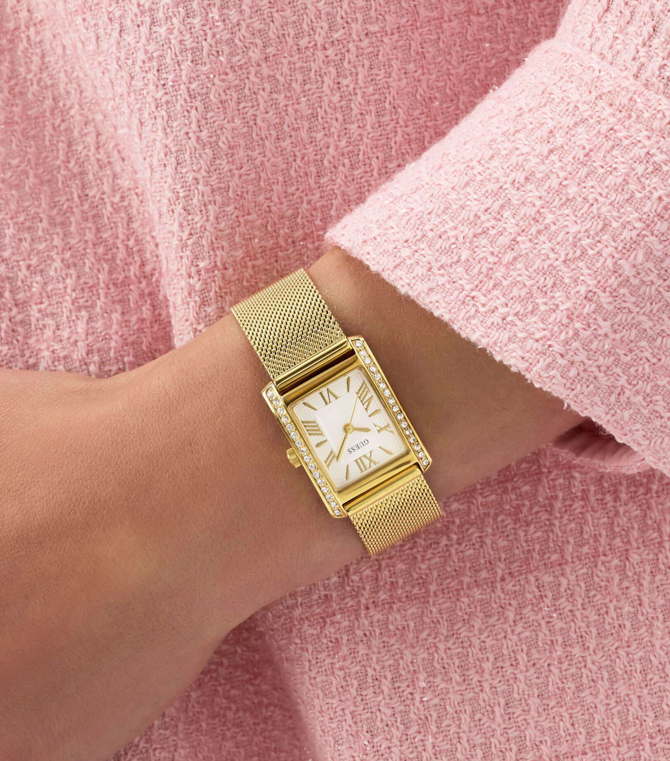 Reloj para Mujer Bonnet de vestir Plateado, Dorado