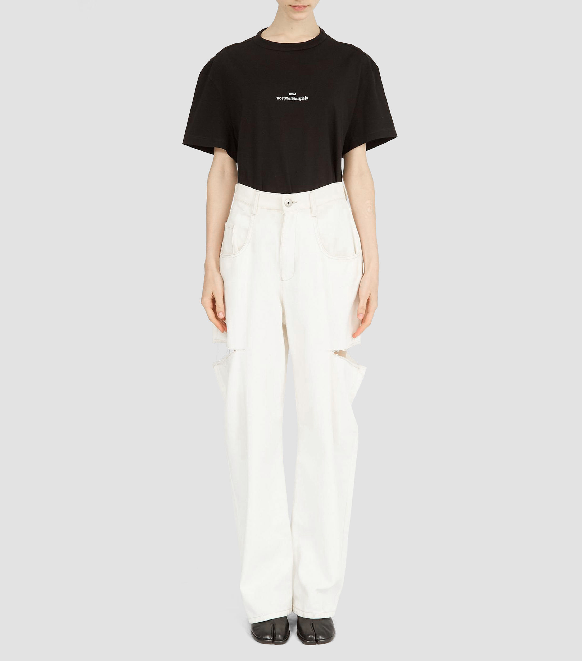 Jeans de corte amplio Mujer
