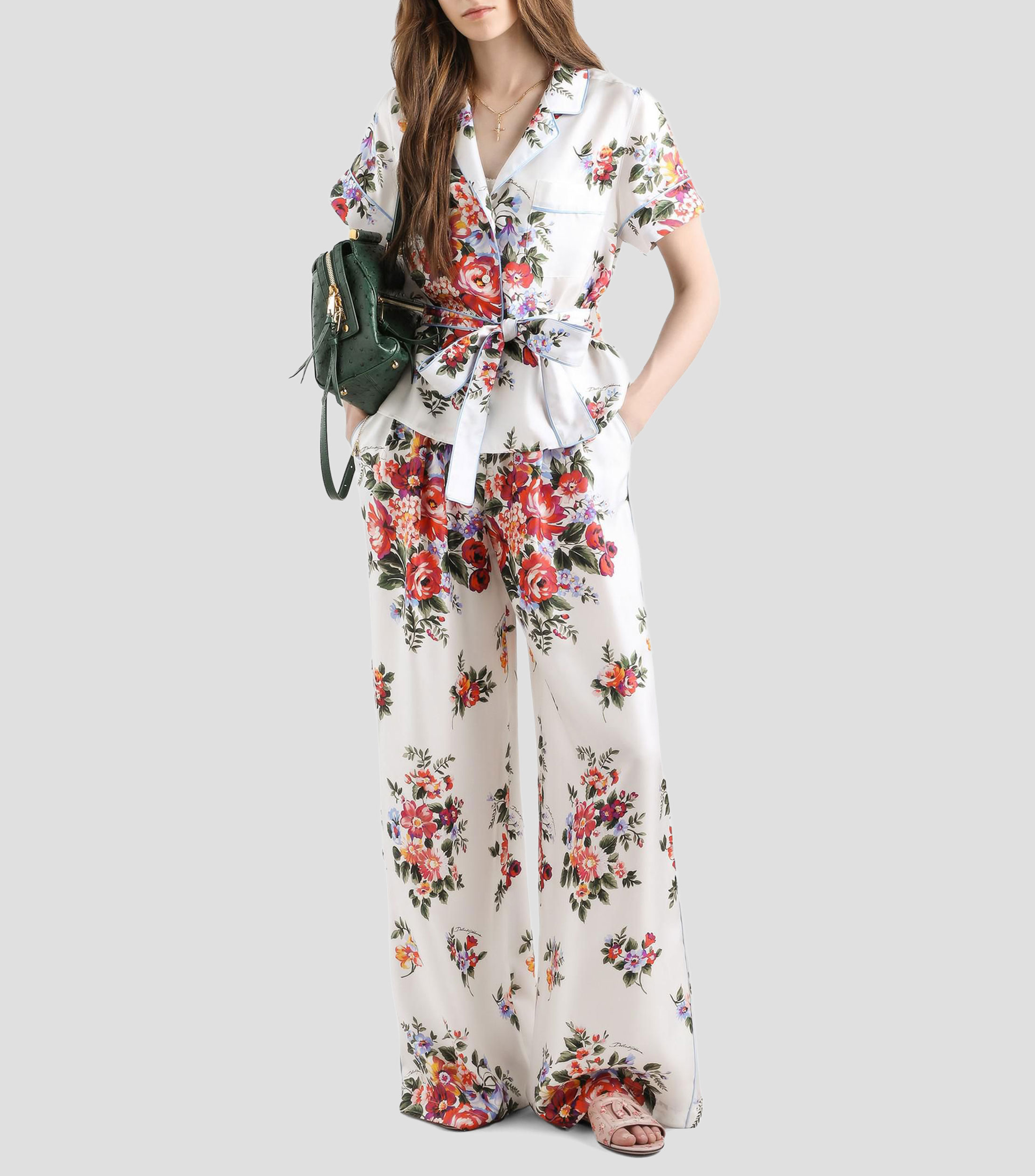 Camisa estampado floral manga corta Vanity Mujer
