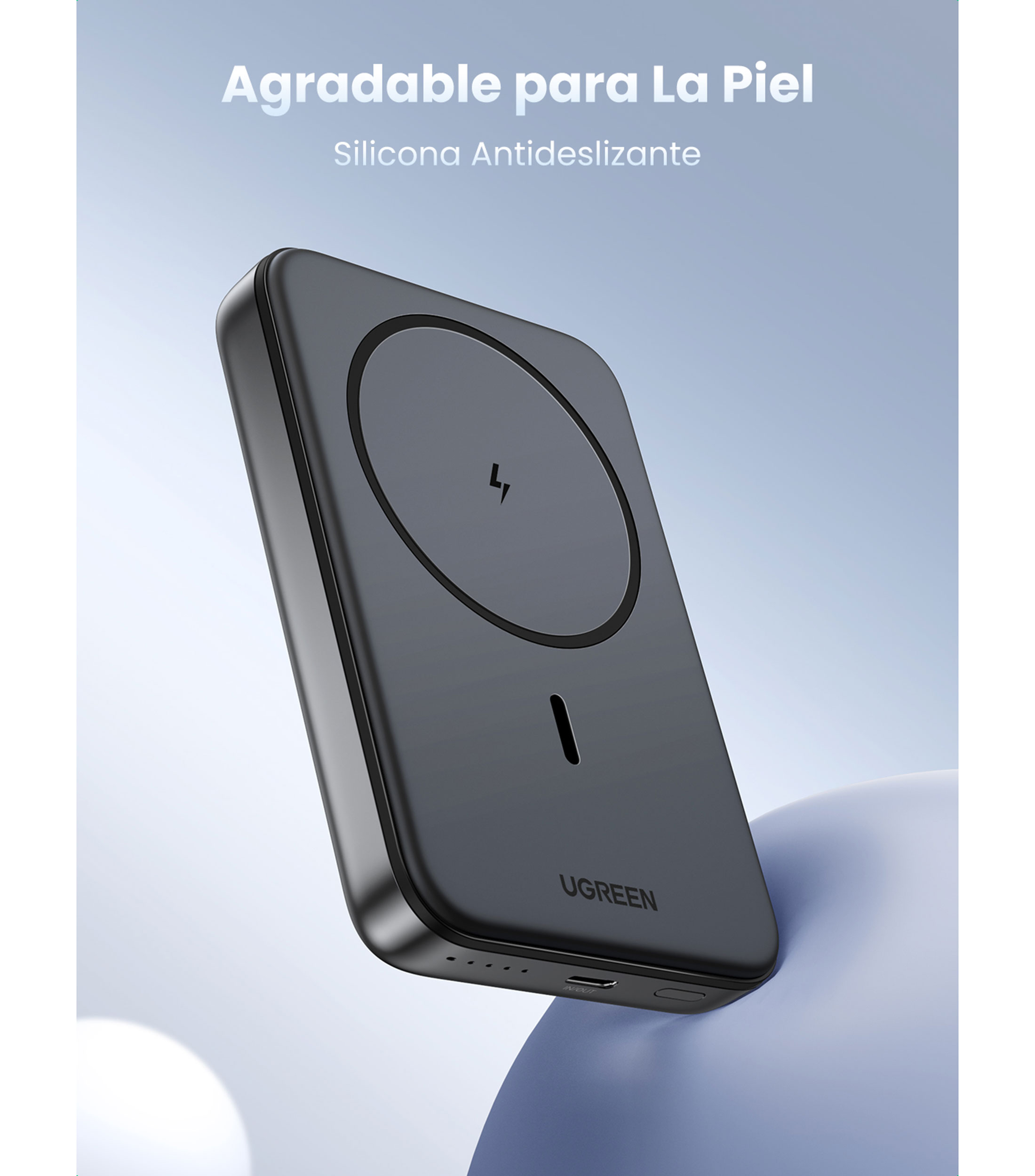 Bateria portatil magnetica 10000 mAh