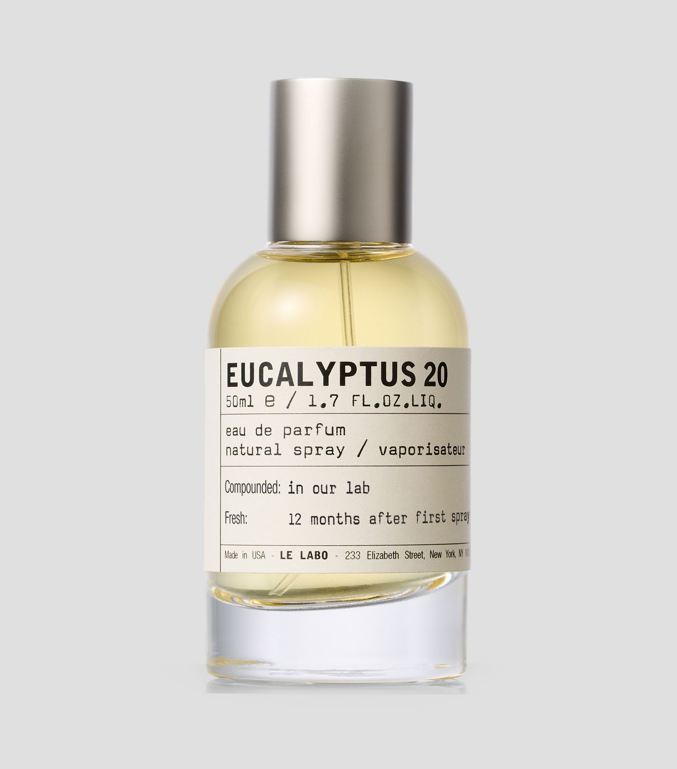 Perfume Eucalyptus 20, Eau de Parfum, 50 ml Unisex