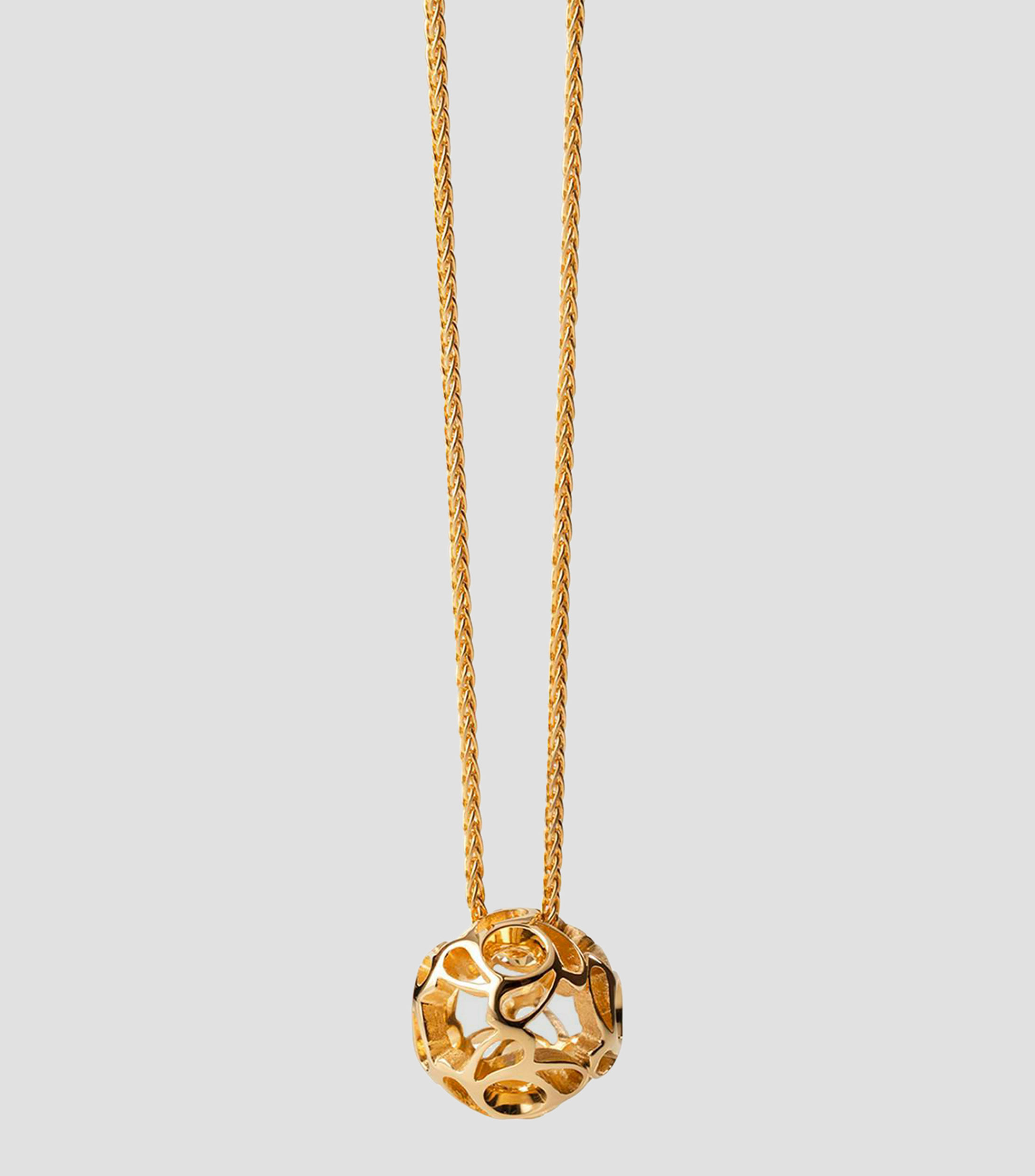Dije Cicek en oro amarillo de 18 kilates Unisex