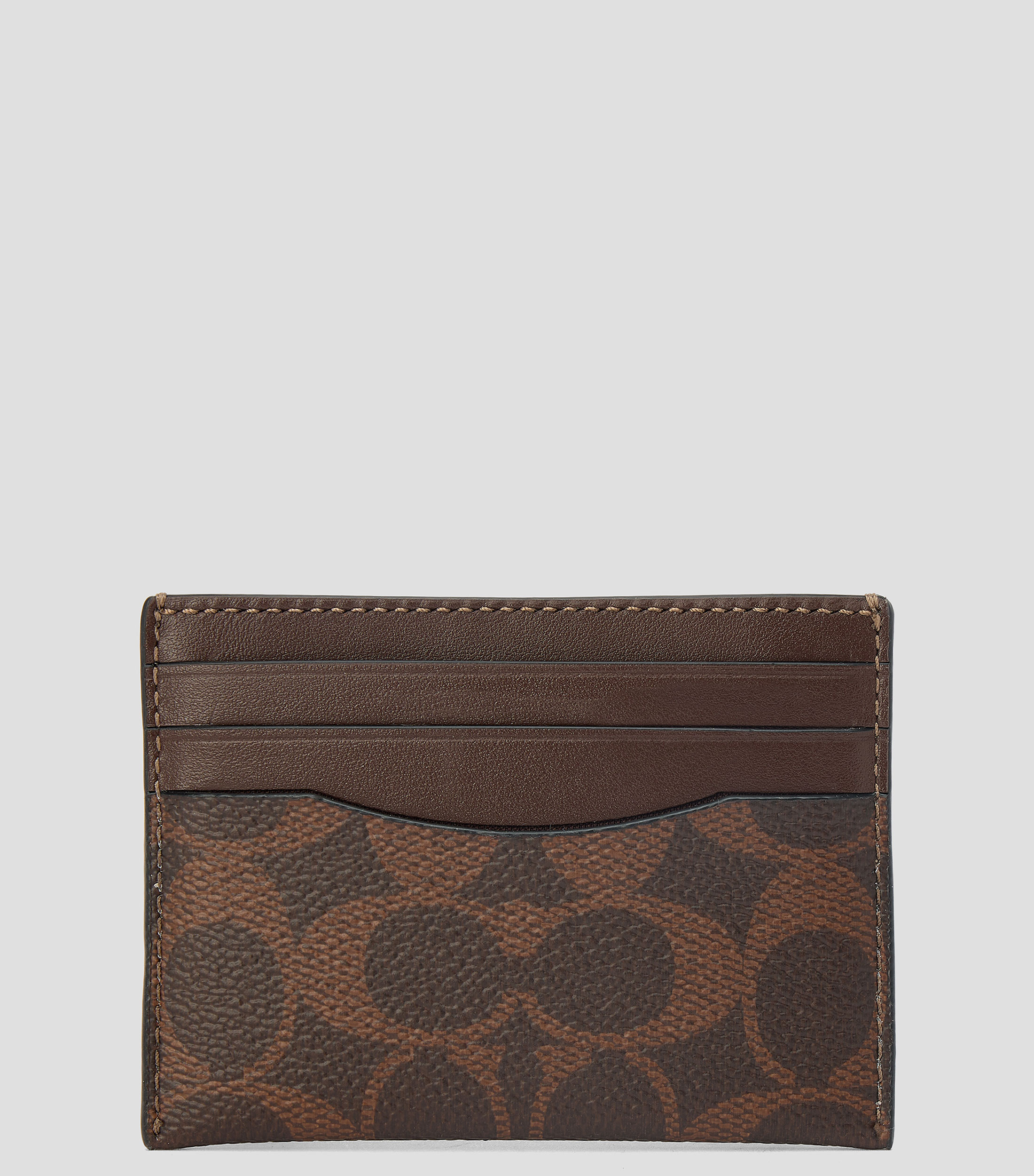 Tarjetero Flat con monogram estampado Hombre