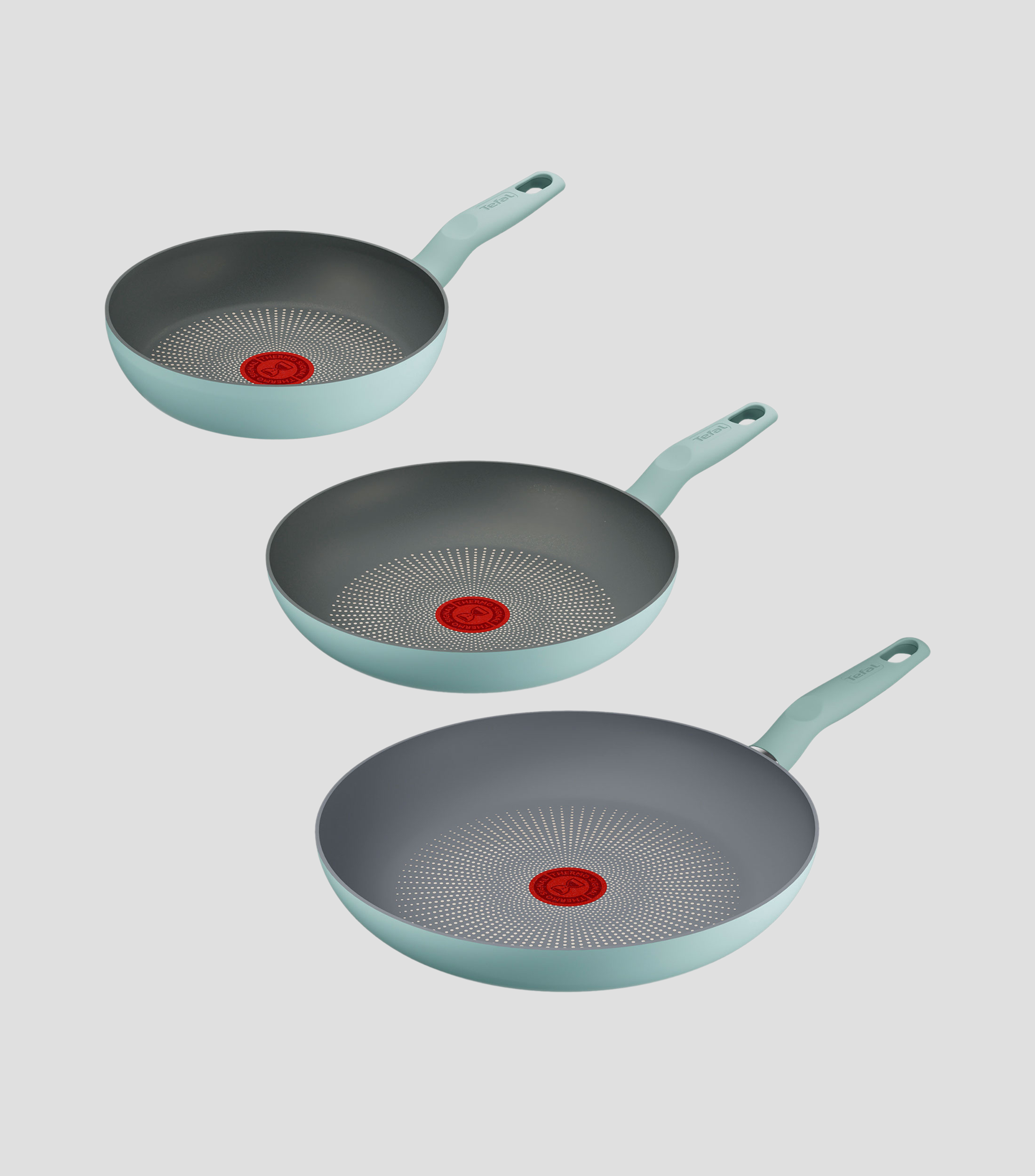 Set 3 Sartenes en Aluminio 20, 24 y 28 cm