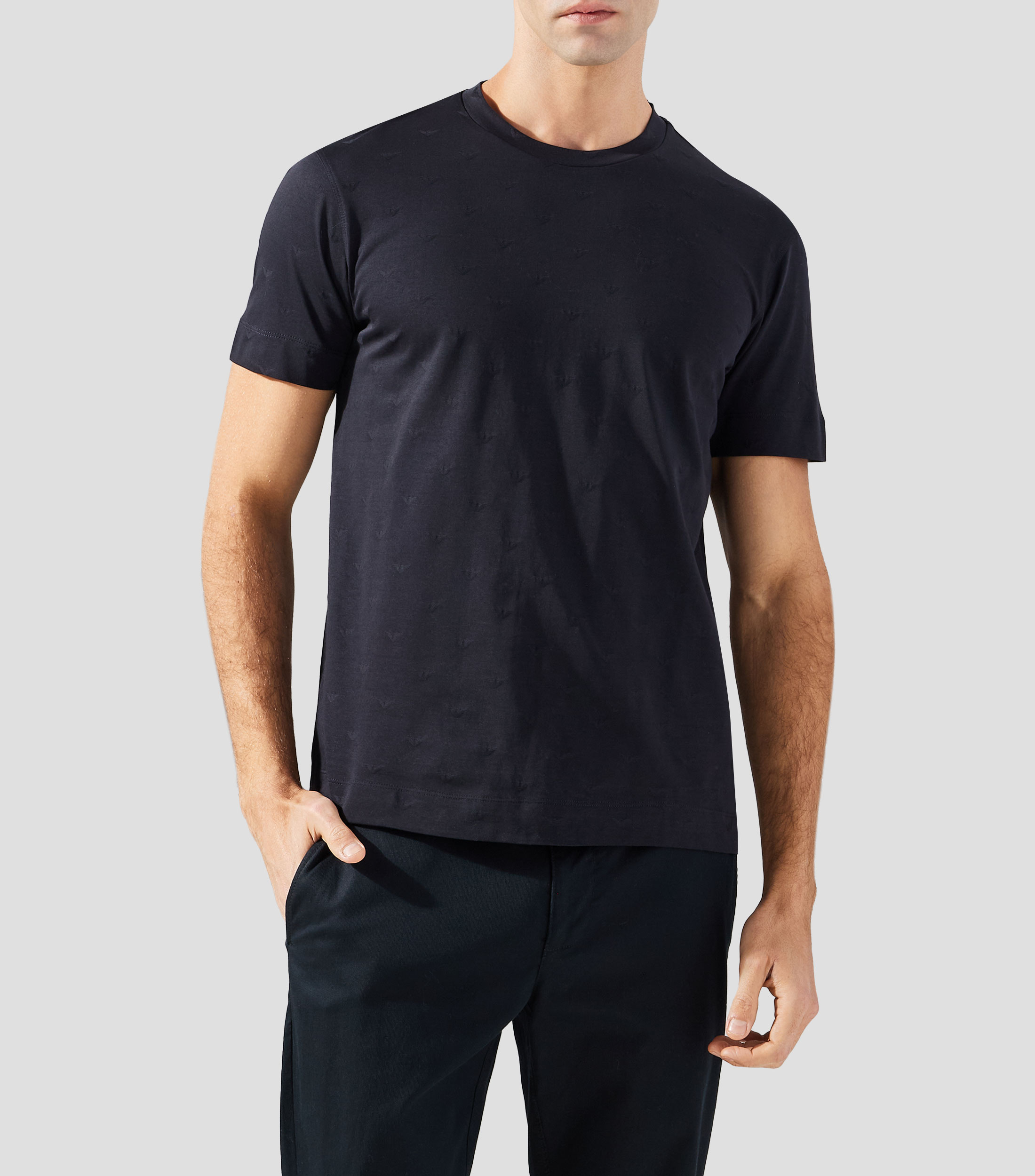 Playera cuello redondo manga corta fantasía Hombre