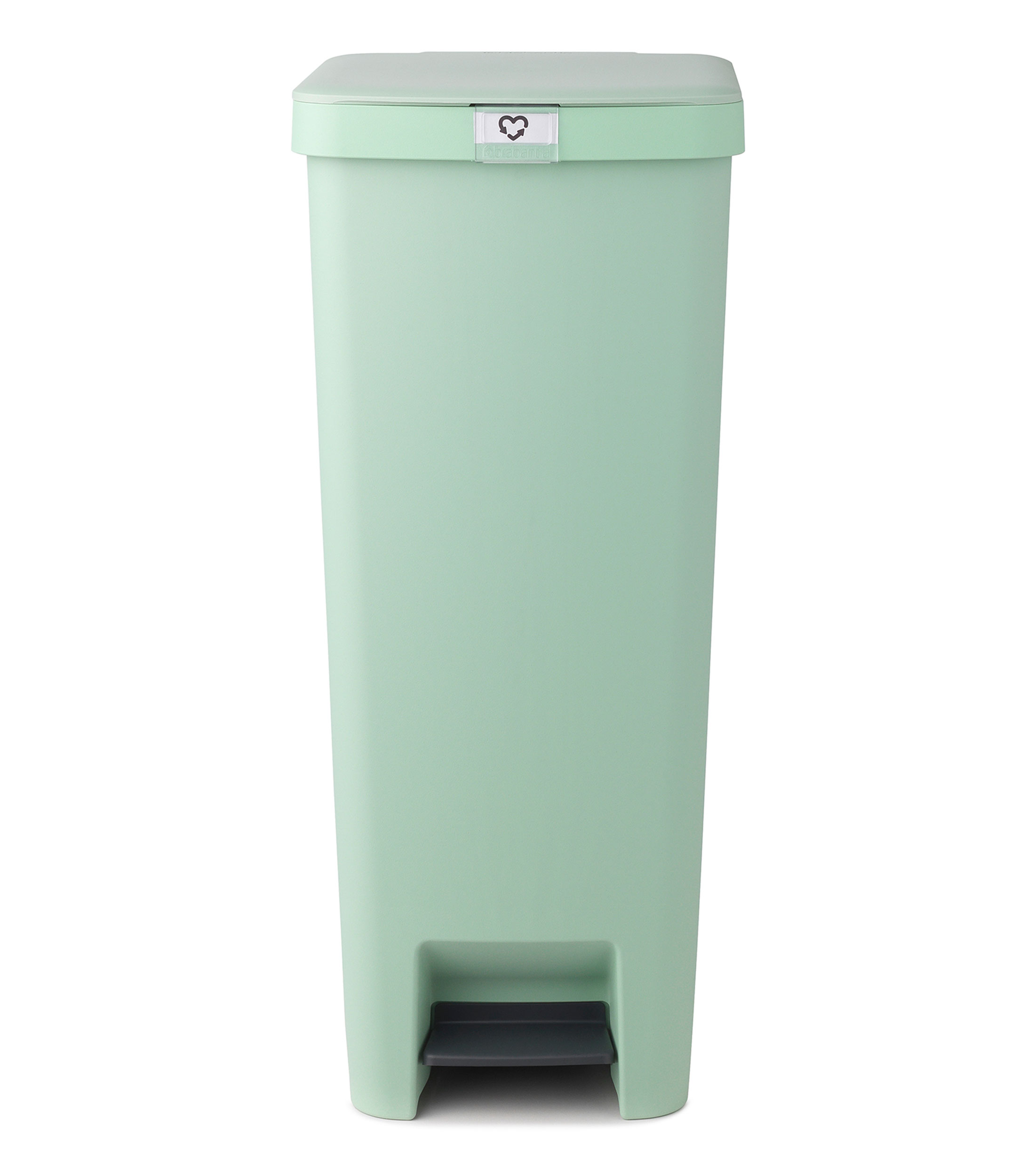 Bote Reciclaje Pedal Plas Verde 40L
