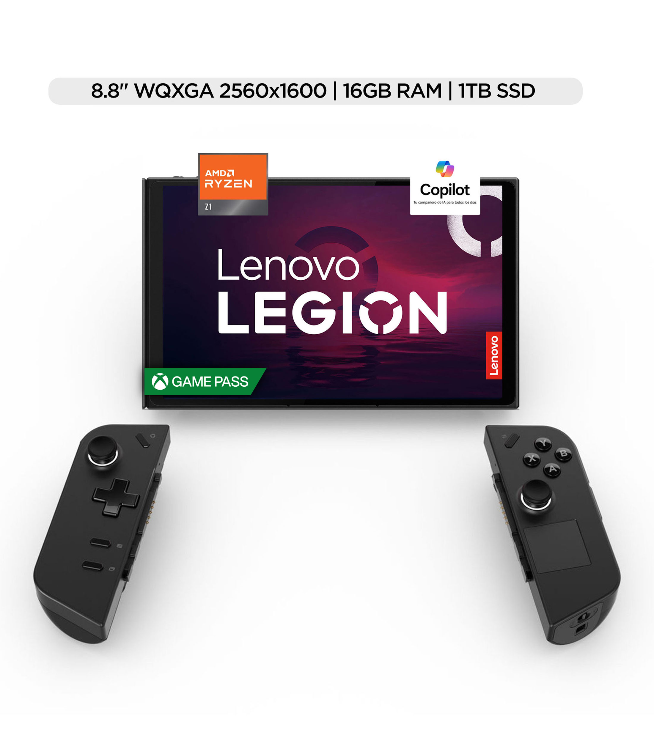 Lenovo Legion Go Handheld Gaming Console - AMD Ryzen Z1 Extreme, 16GB RAM, 1TB SSD (Excellent Refurbished)