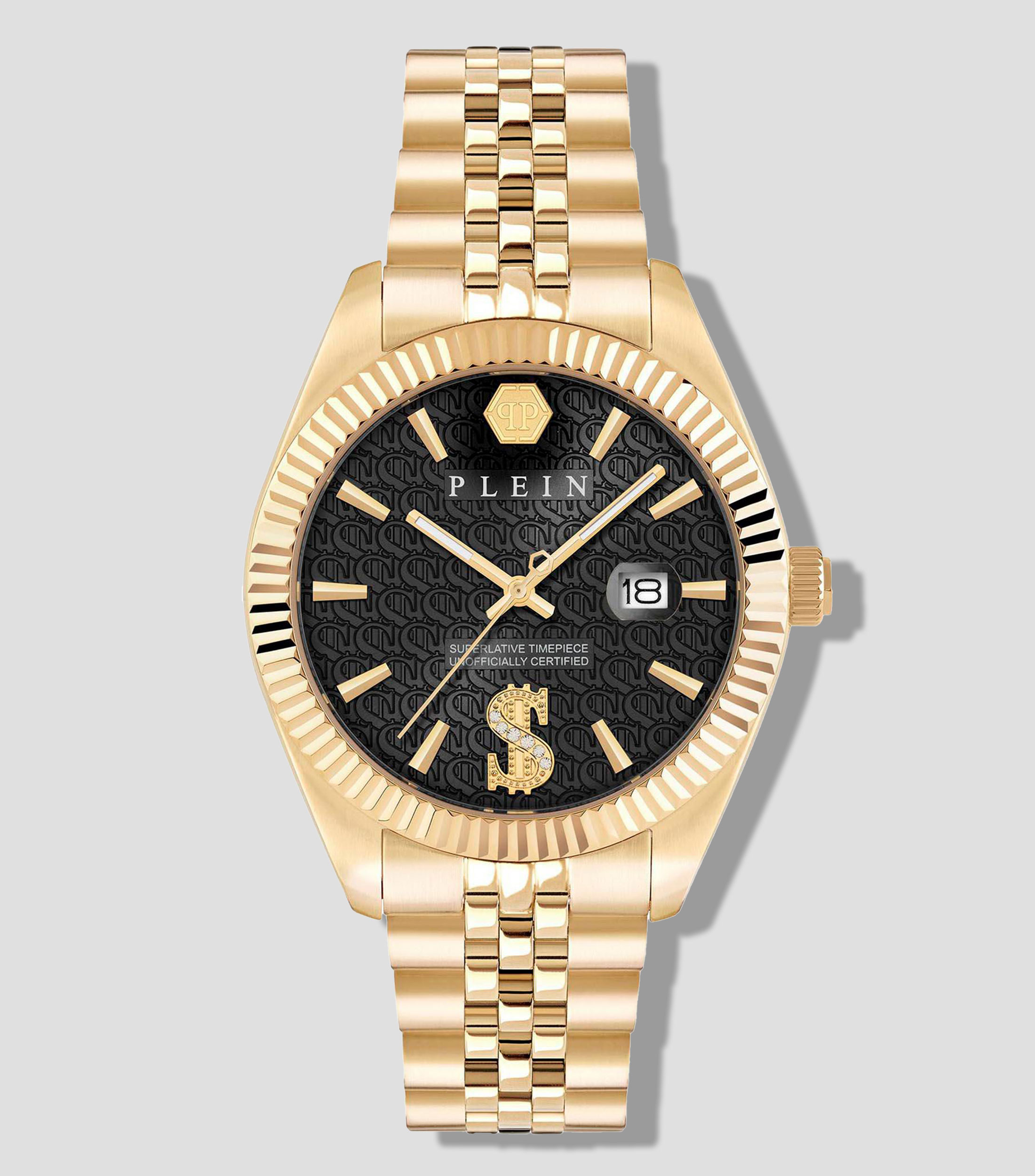 Reloj para hombre Date Superlative Casual, Dorado