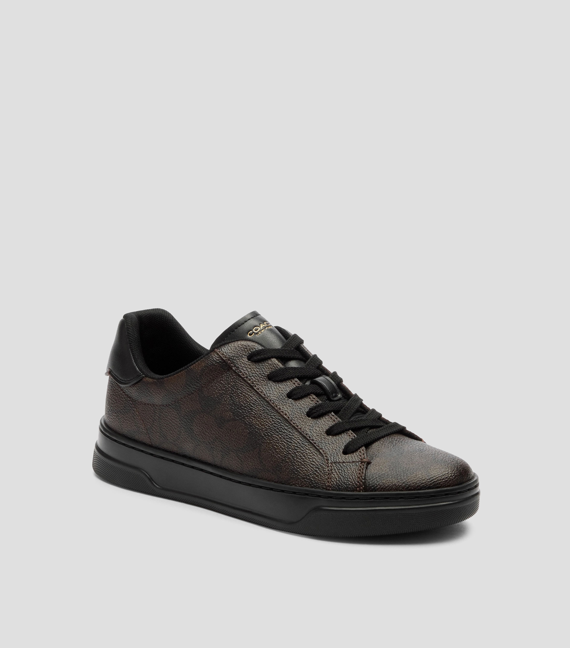 Tenis casuales High Line monogram en piel Mujer
