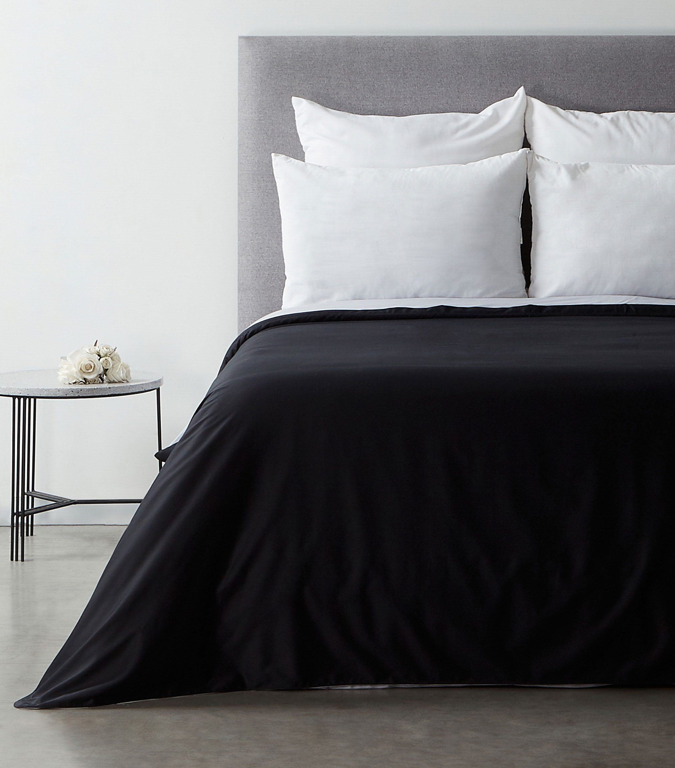 Funda para duvet King Size Negro