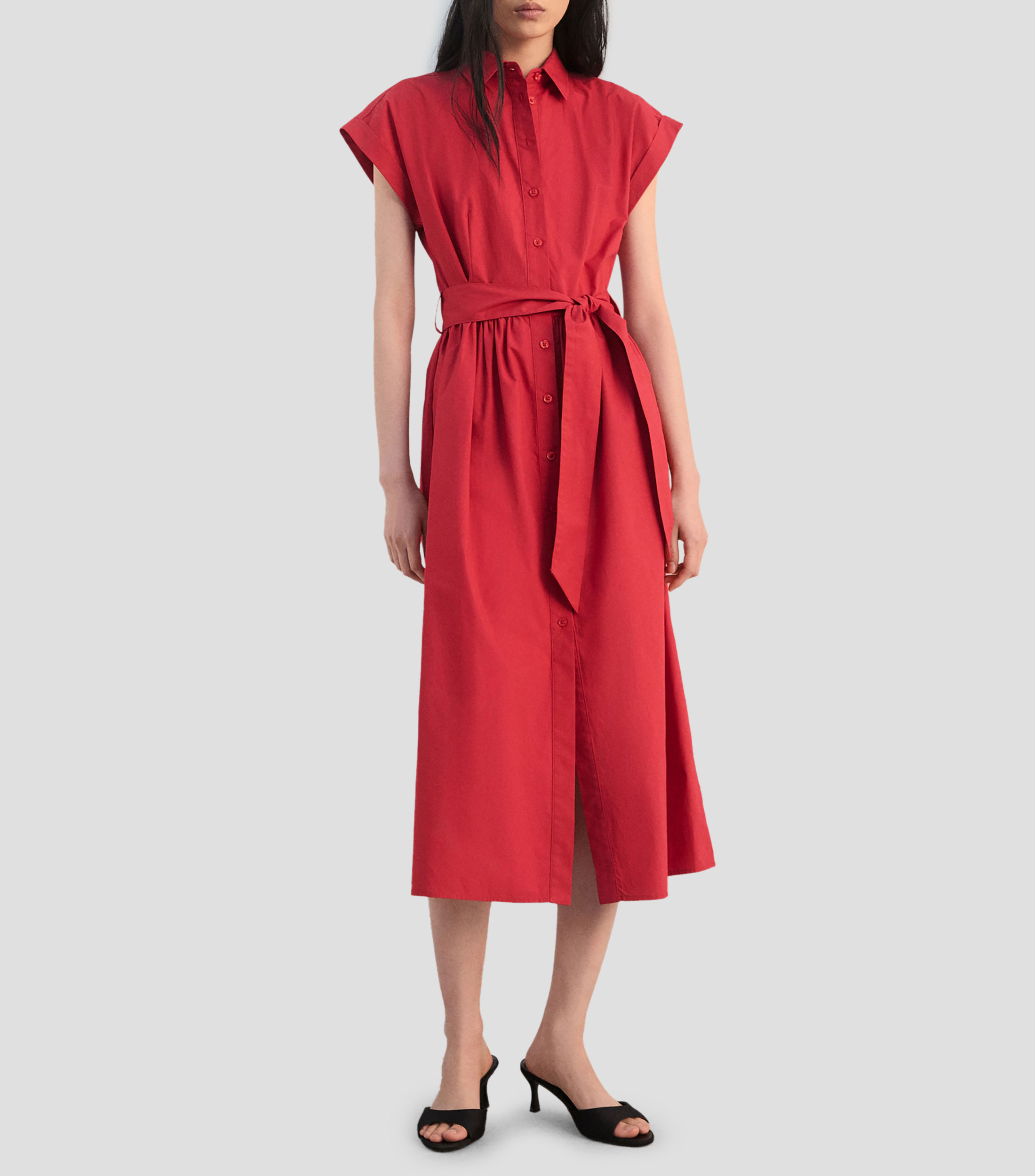 Vestido largo liso Pupih Mujer