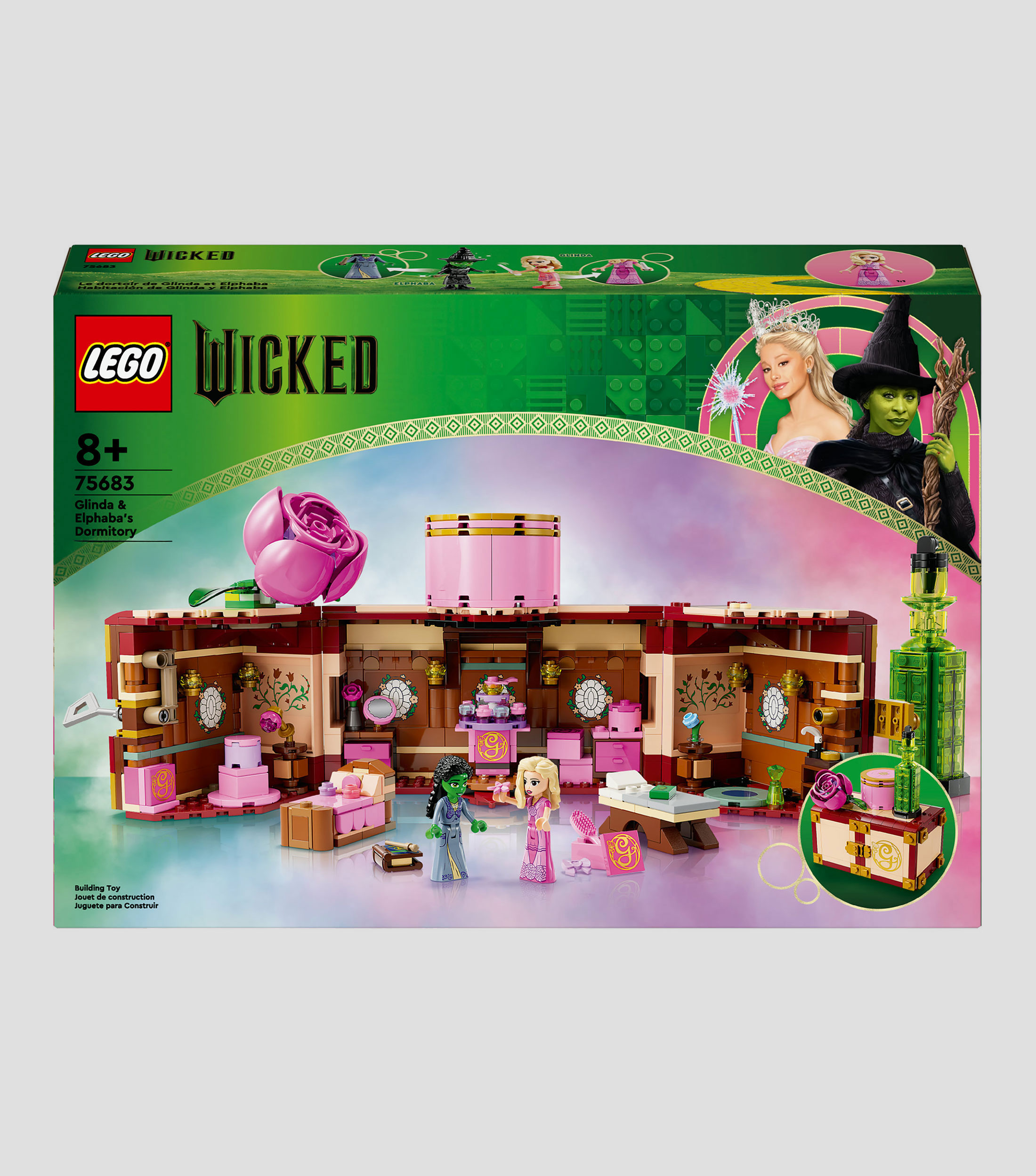 Lego Wicked, Dormitorio de Glinda y Elphaba 75683