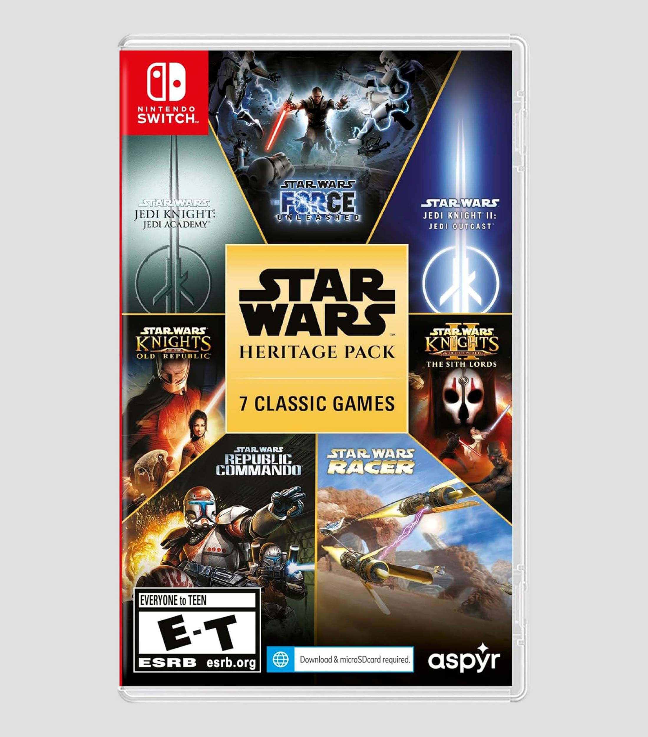 Star Wars Heritage Pack 7 Classic Games, Nintendo Switch