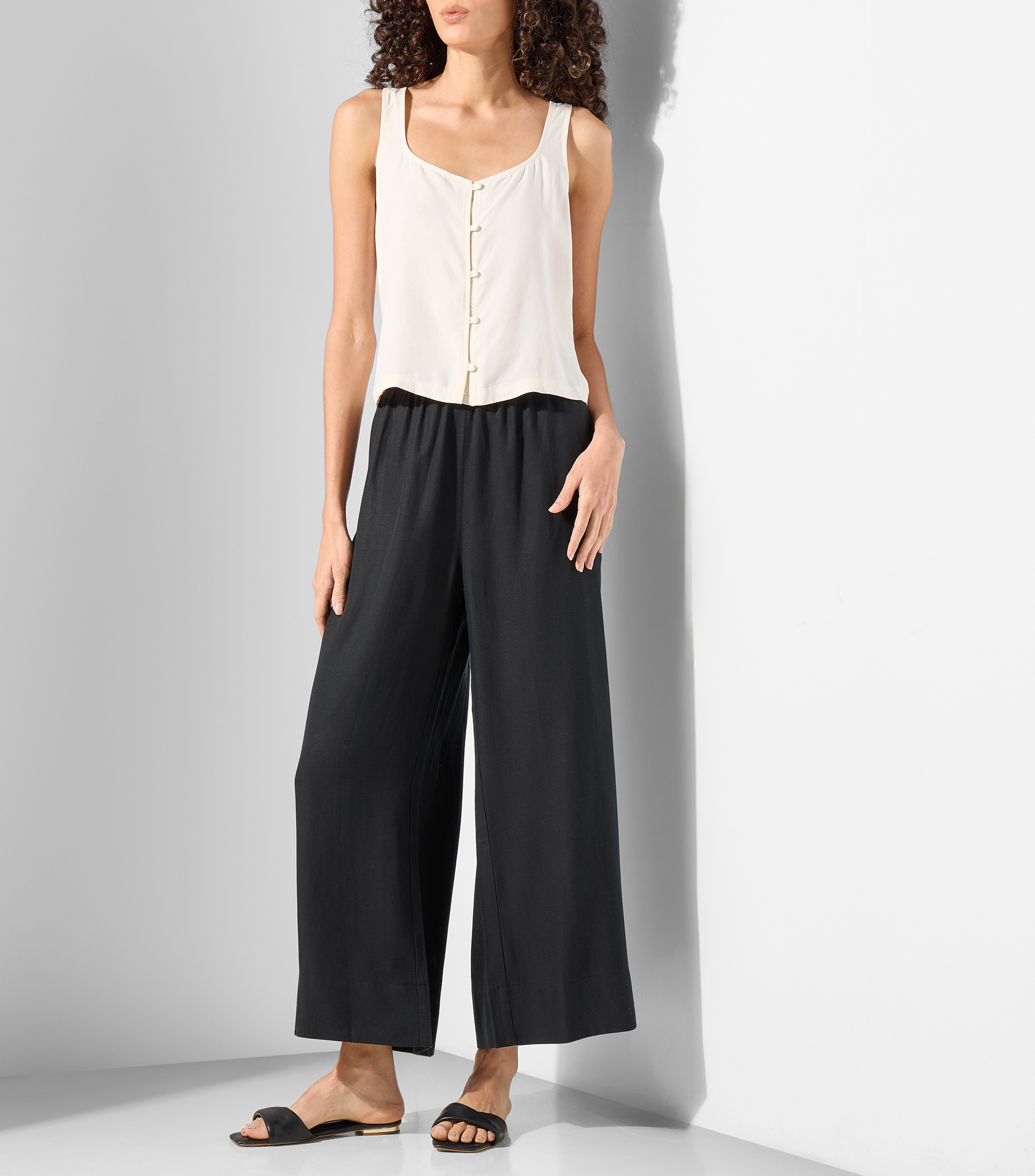 Tank deportivo liso Mujer