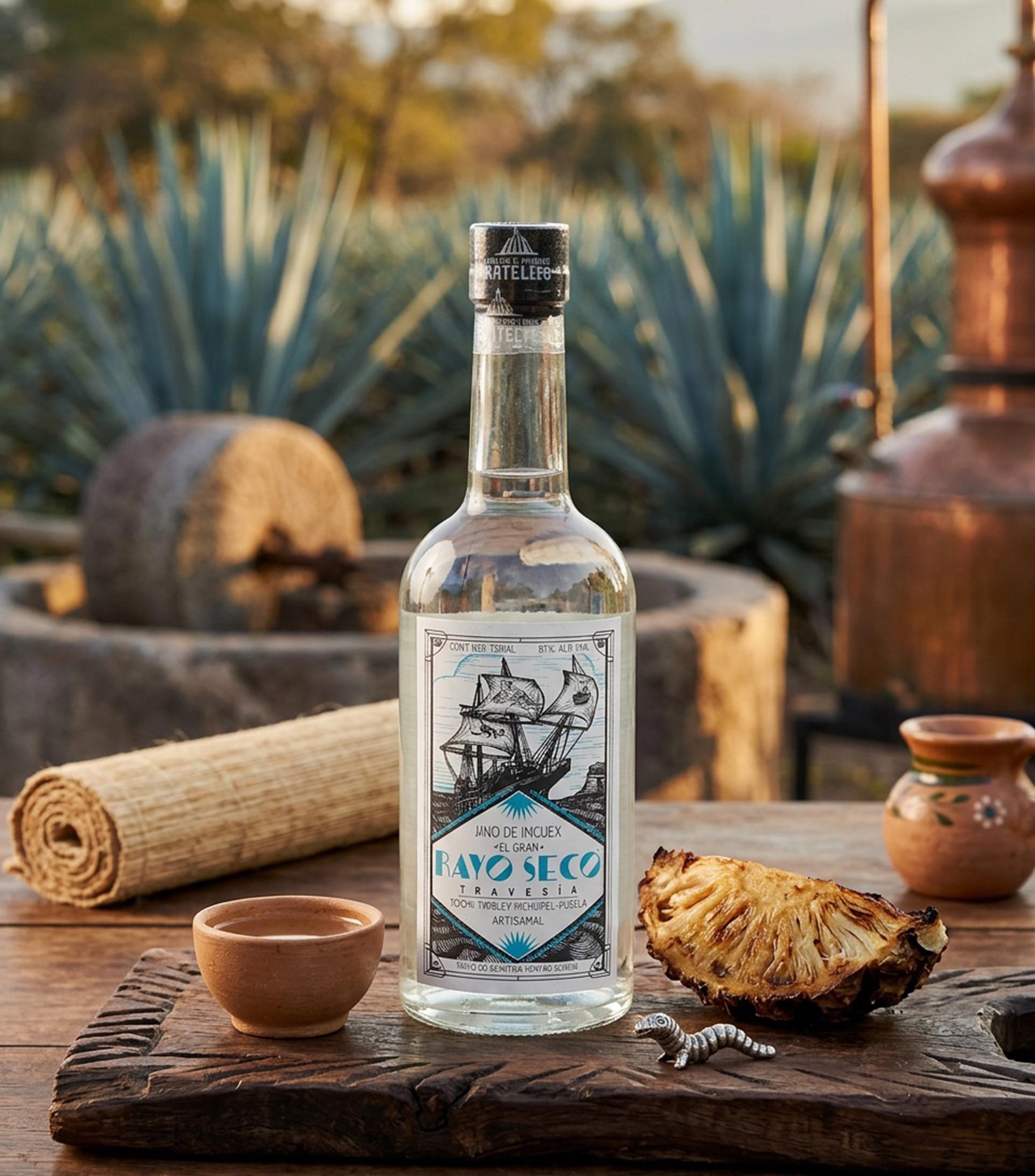 Destilado de agave Rayo seco Pichumel, México, 750 ml