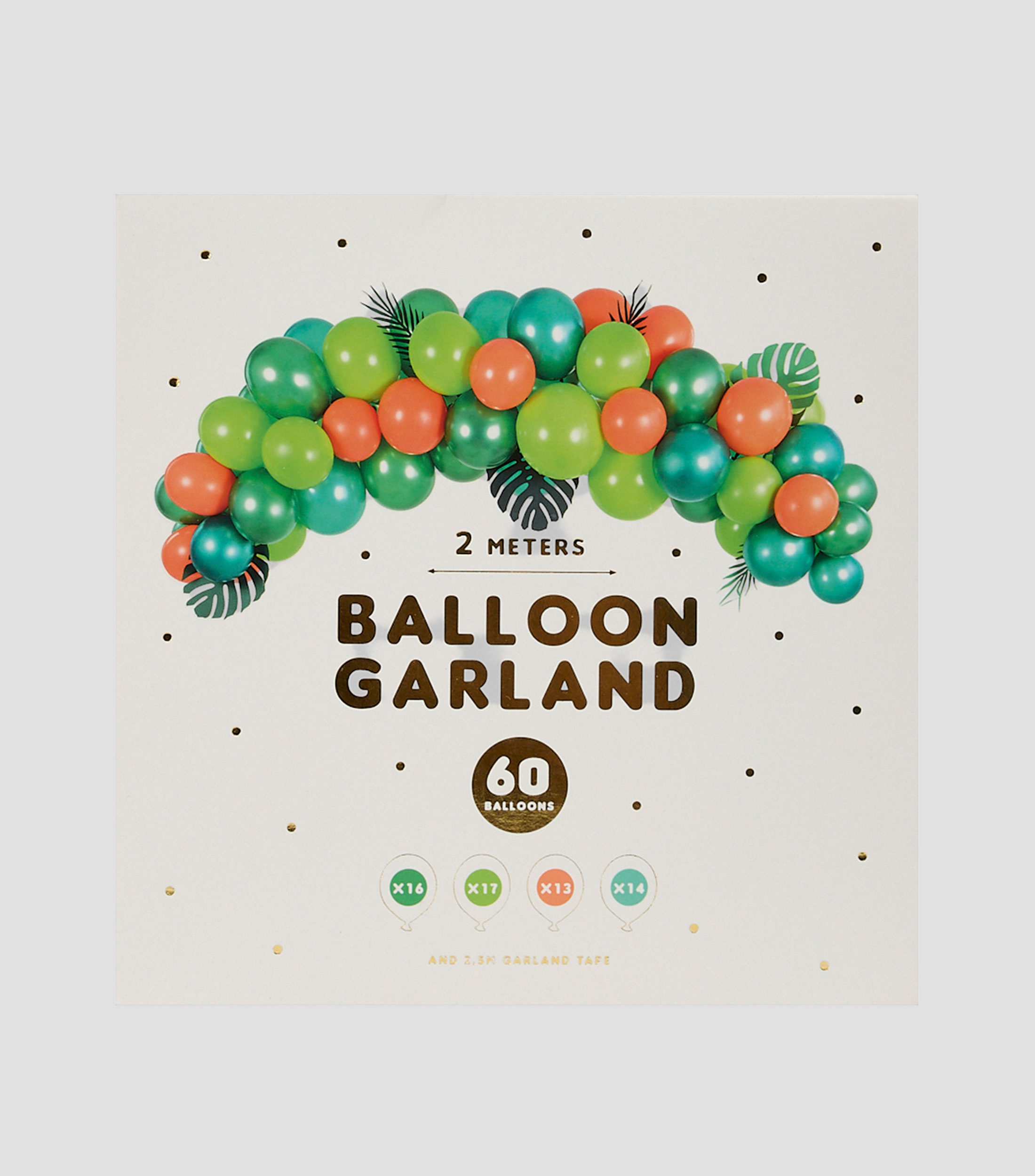 Guirnalda de globos para fiesta - Dinosaurios