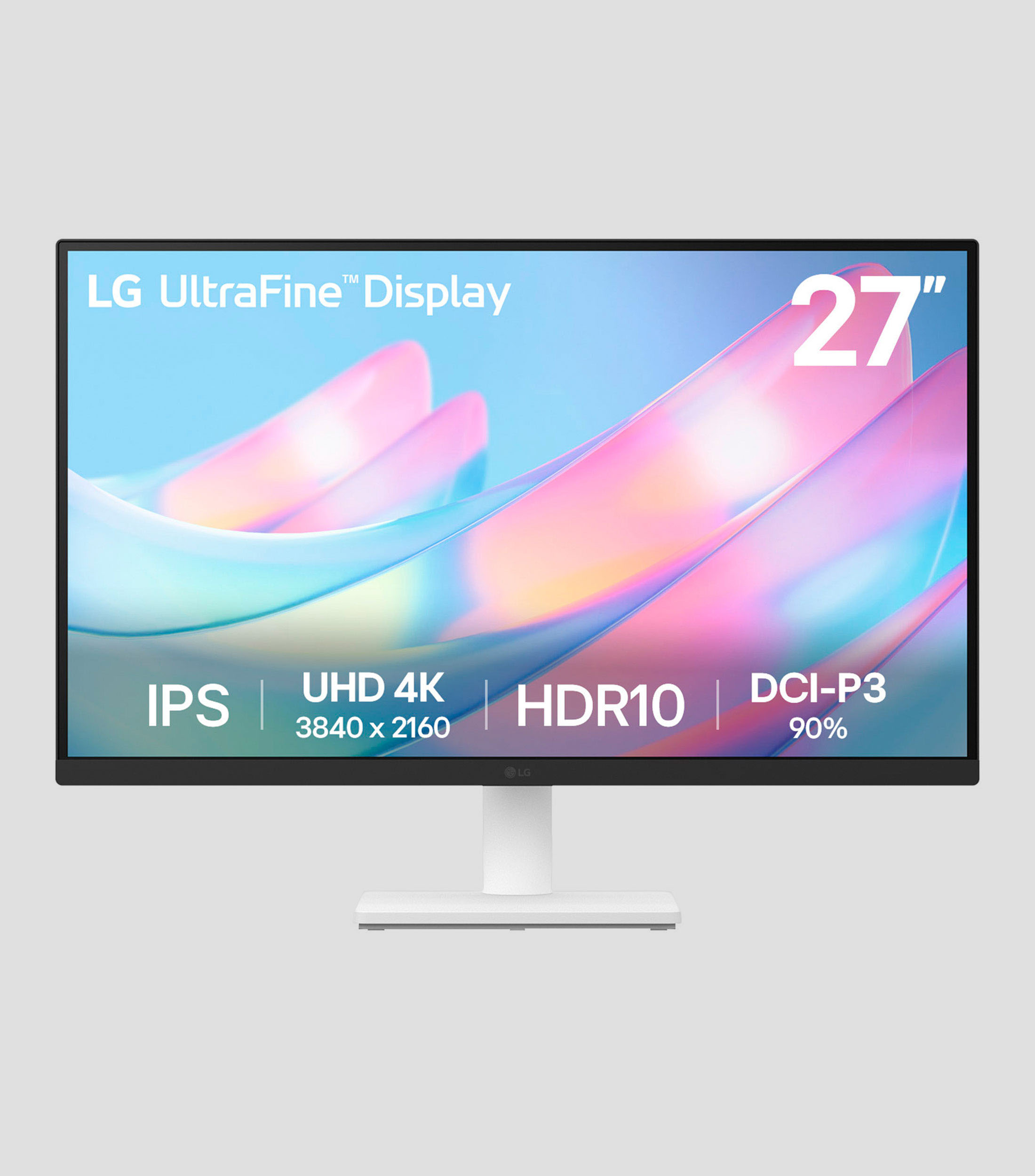 Monitor 27 pulgadas Plana UltraFine UHD 4K 60 Hz 27US500-W