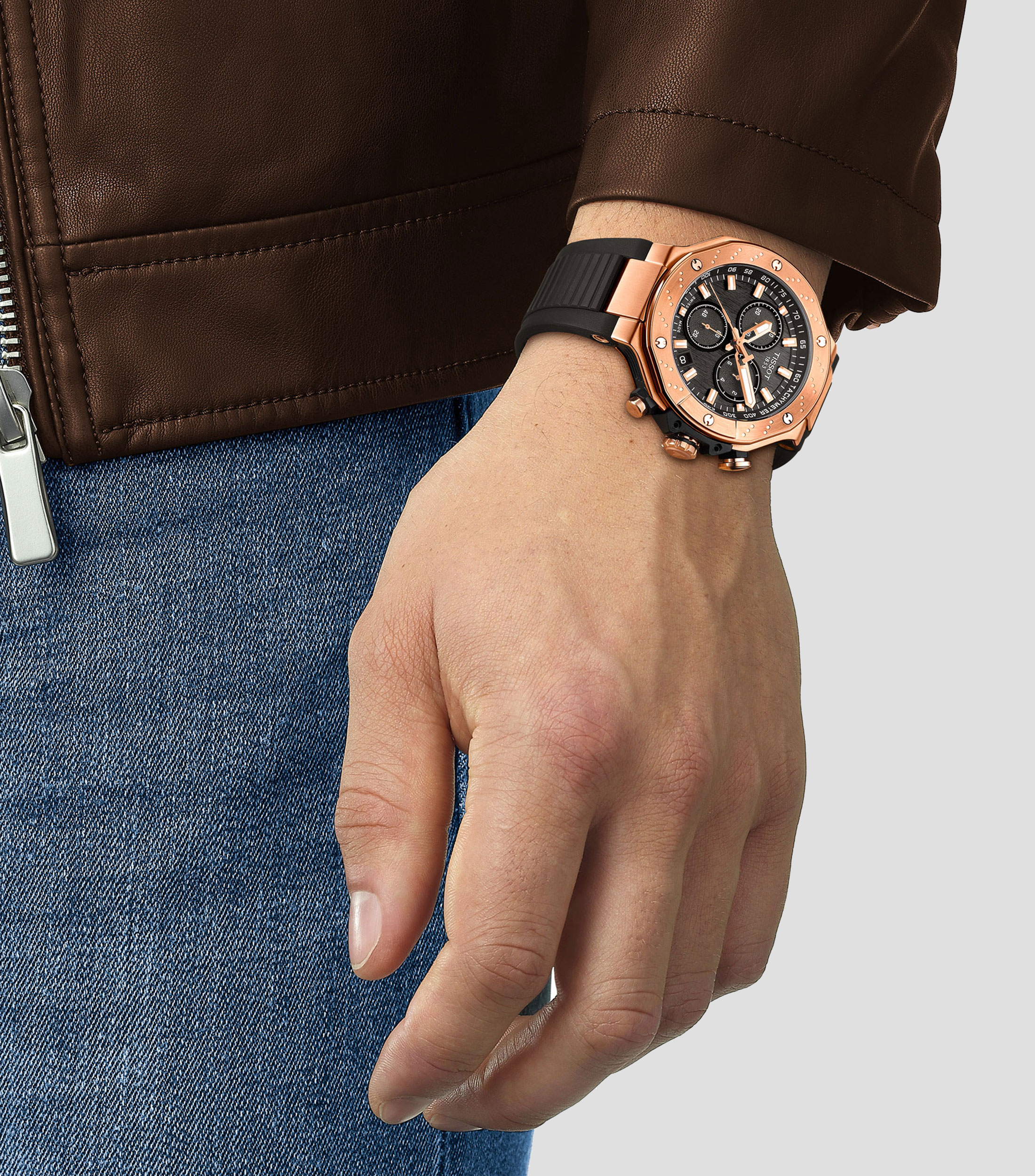 Reloj para Hombre T-Race Chronograph Casual, Humo