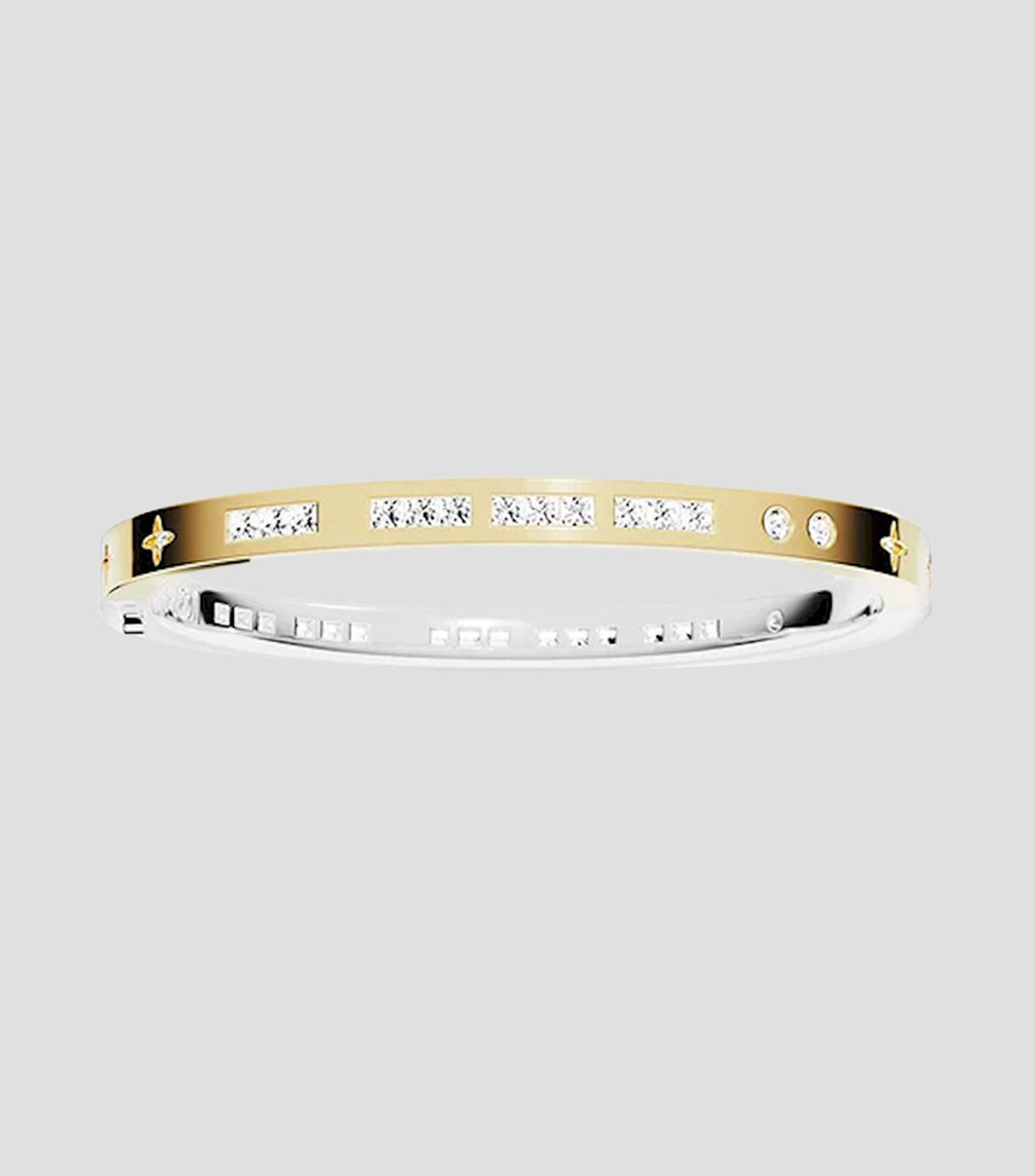 Brazalete Morse Toi Moi con circonitas Mujer